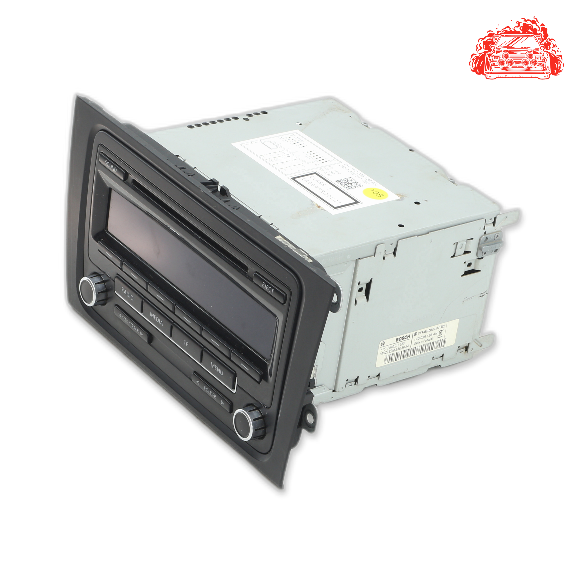 Used VOLKSWAGEN GOLF VI 1.4 TSi COMFORTLINE Radio - OEM Part 1K0035186AN