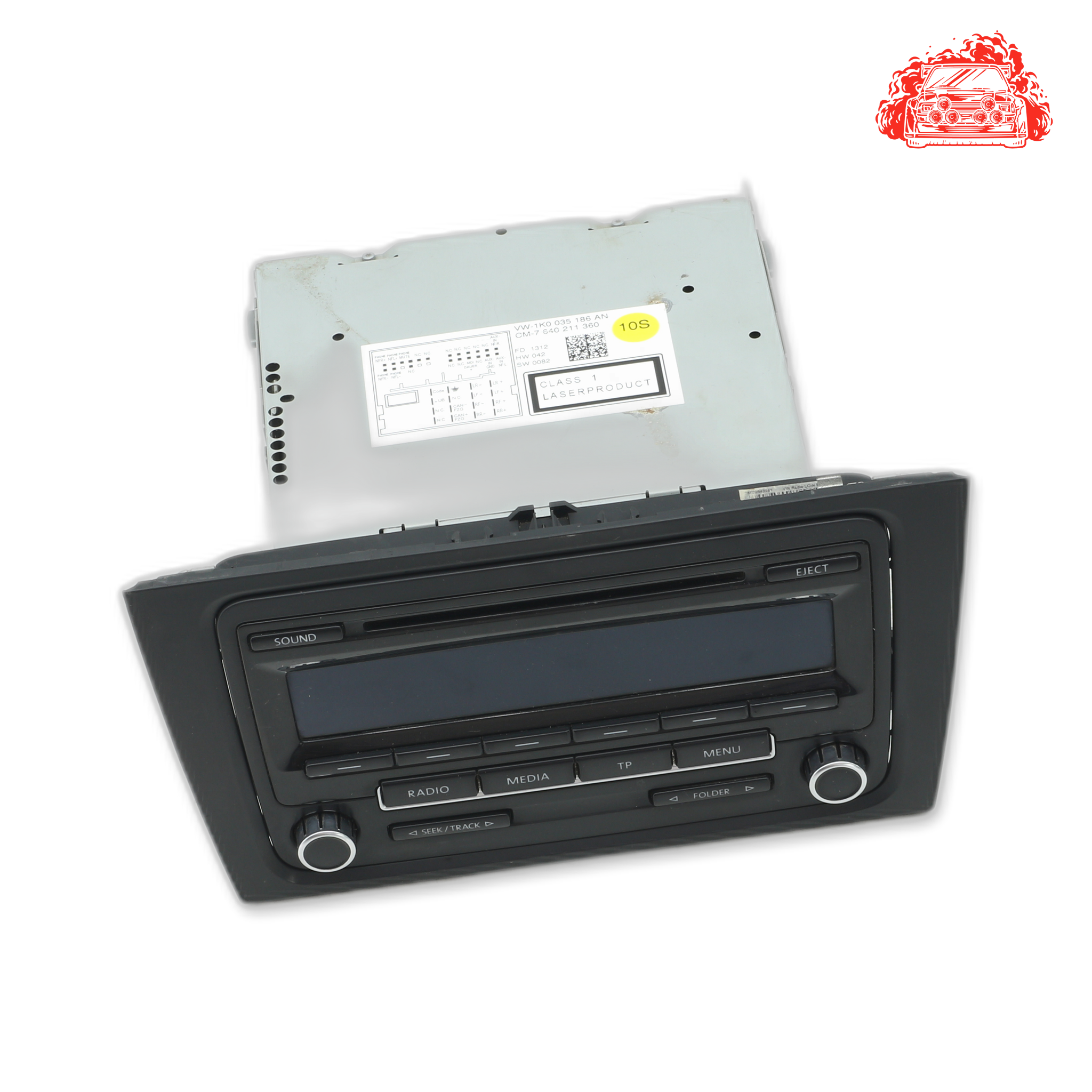 Used VOLKSWAGEN GOLF VI 1.4 TSi COMFORTLINE Radio - OEM Part 1K0035186AN