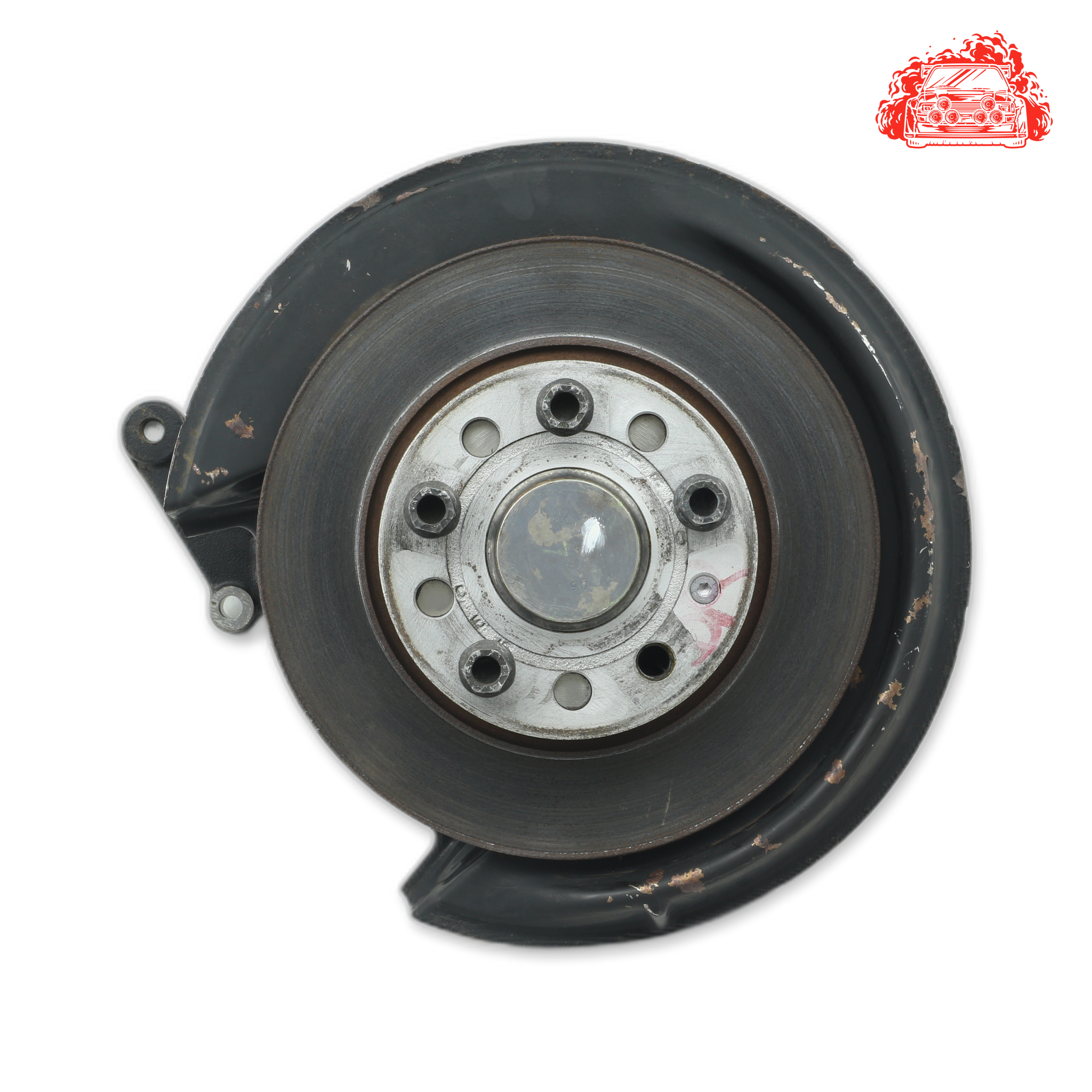 Used VOLKSWAGEN GOLF 2.0 TDI SPORTLINE Driver Side Rear Knuckle and Hub - OEM Part 1K0435N