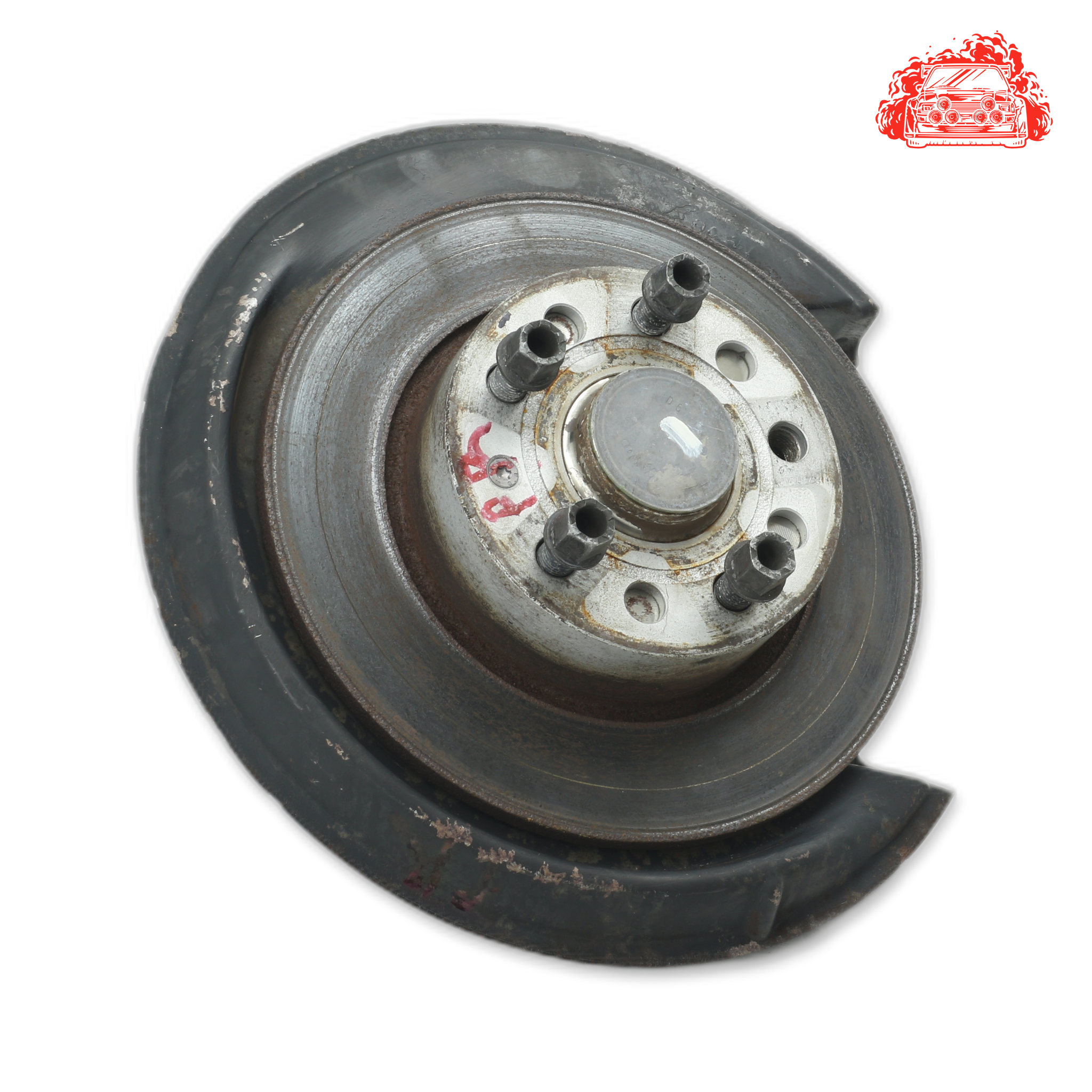 Used VOLKSWAGEN GOLF 2.0 TDI SPORTLINE Passenger Side Rear Knuckle and Hub - OEM Part 1K0436N
