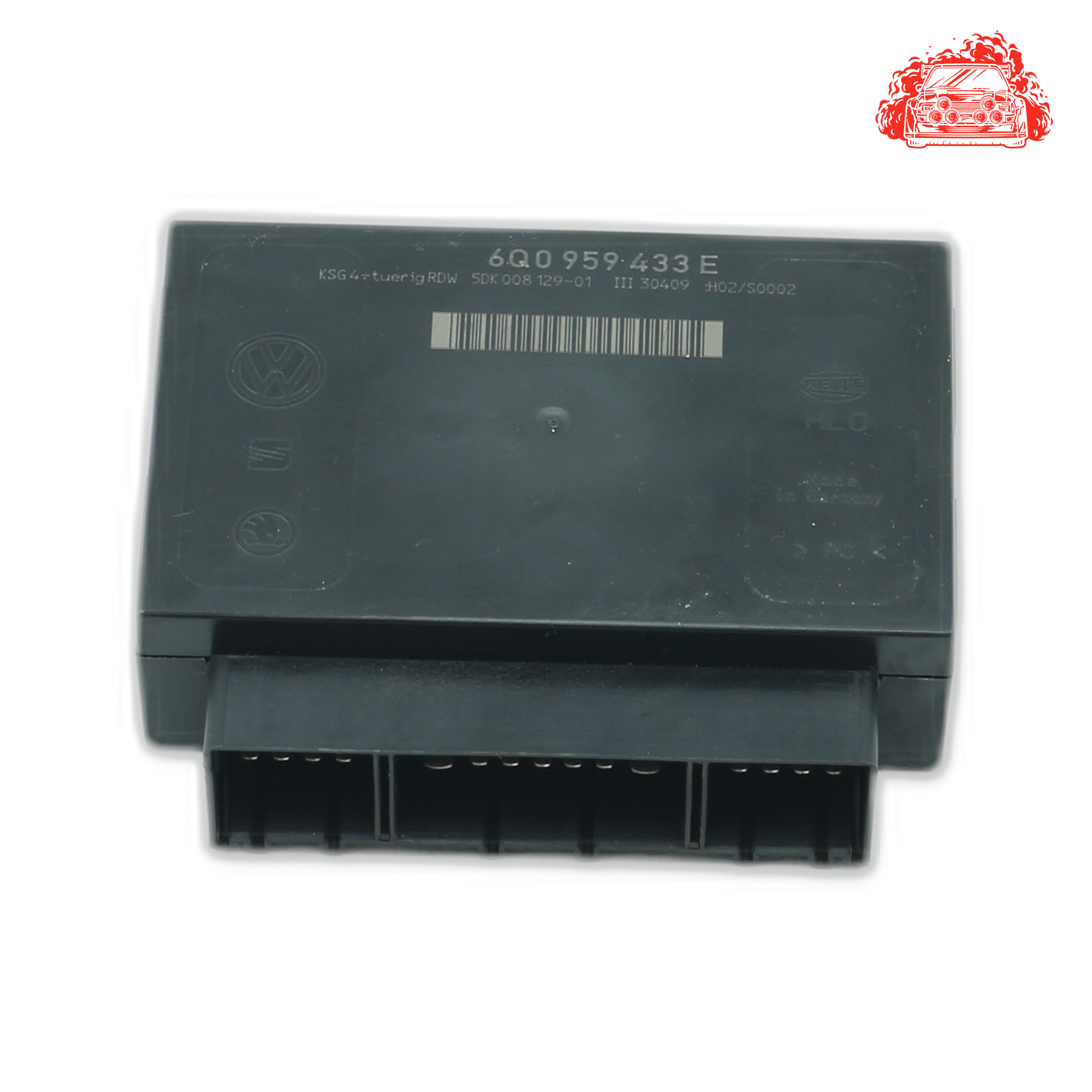 Used Volkswagen Polo Mk4 Face-Lift Central Locking Module - OEM Part 6Q0959433E