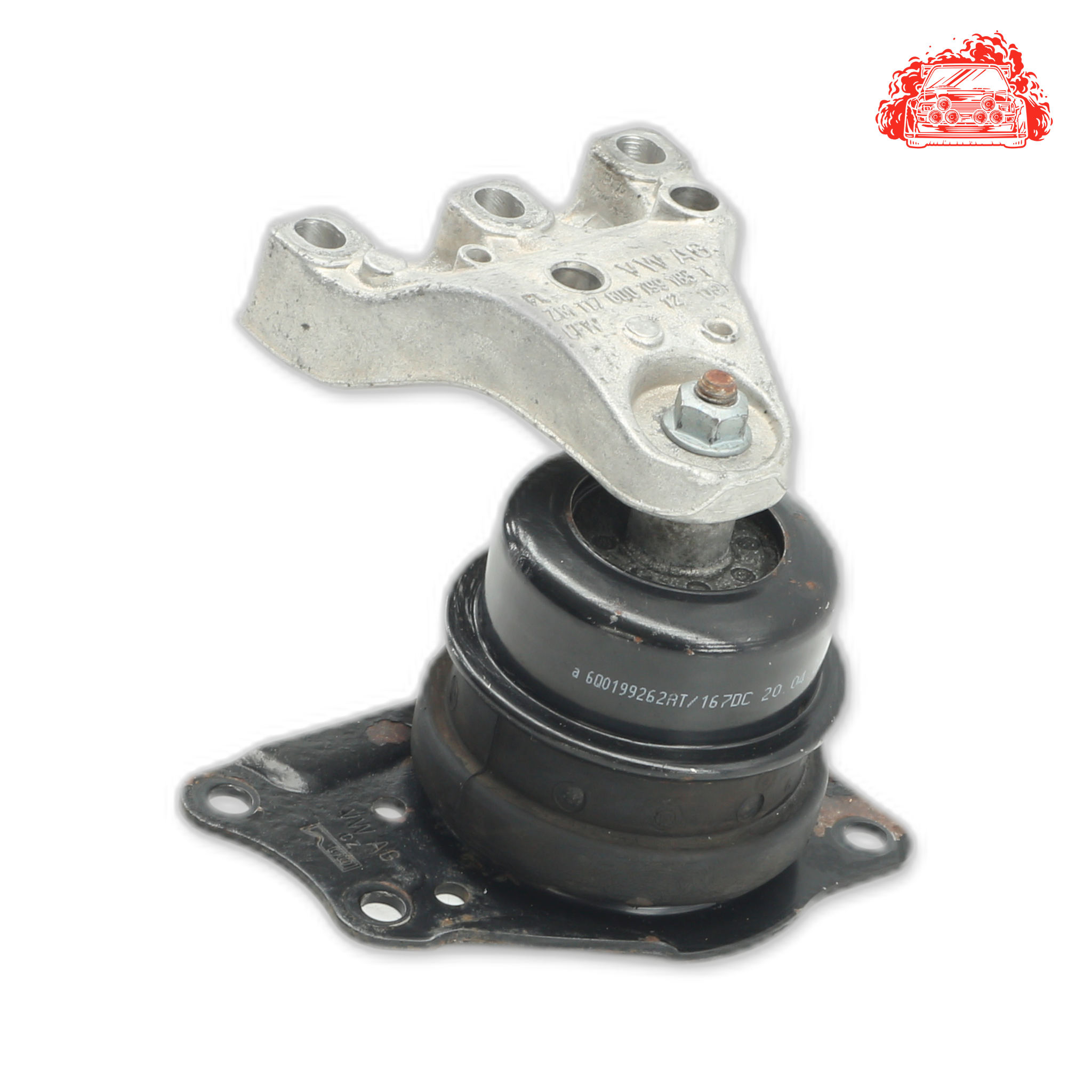 Used Volkswagen Polo Driver Side Engine Mounting - OEM Part 6Q0199185T