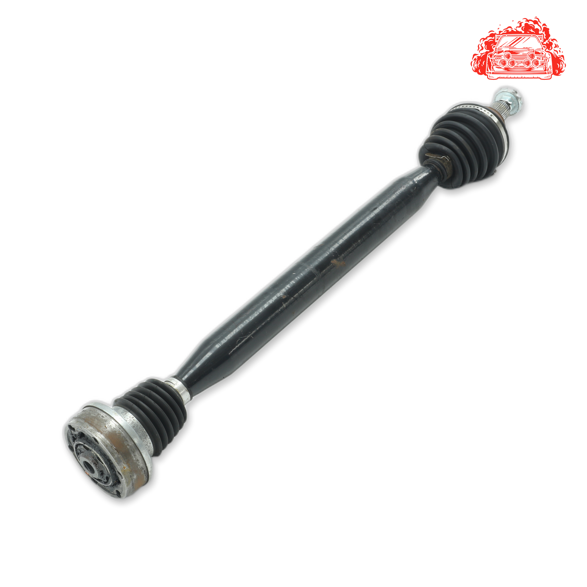 Used VOLKSWAGEN Polo Driver Side Front Driveshaft 6Q0407272BD