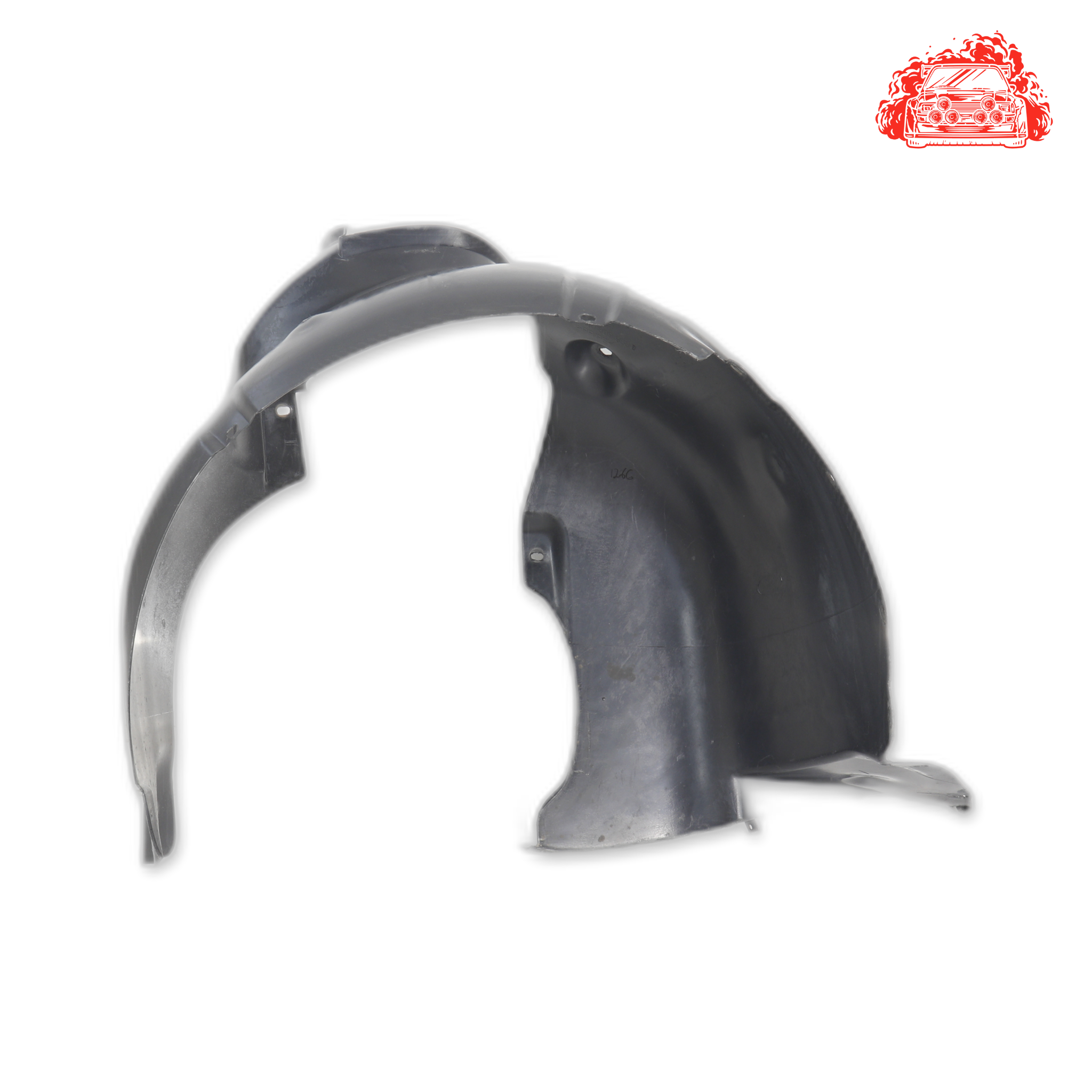 Used Volkswagen Polo Driver Side Front Fender Liner - OEM Part 6Q0809958B