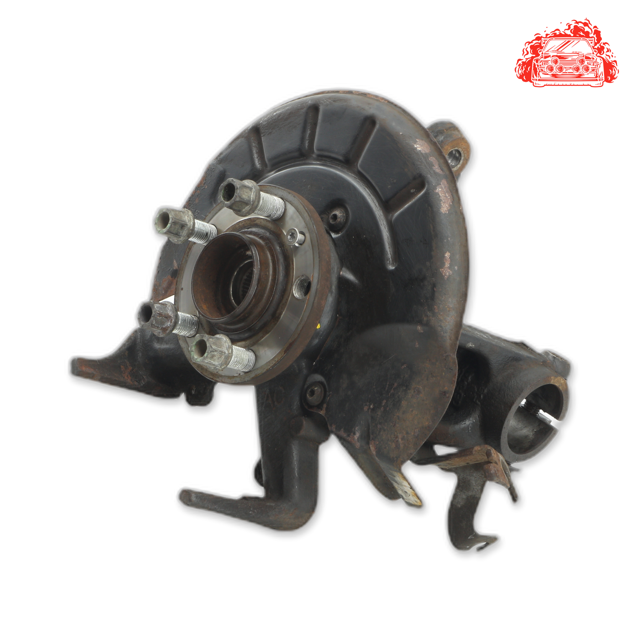 Used Volkswagen Polo Driver Side Front Knuckle and Hub