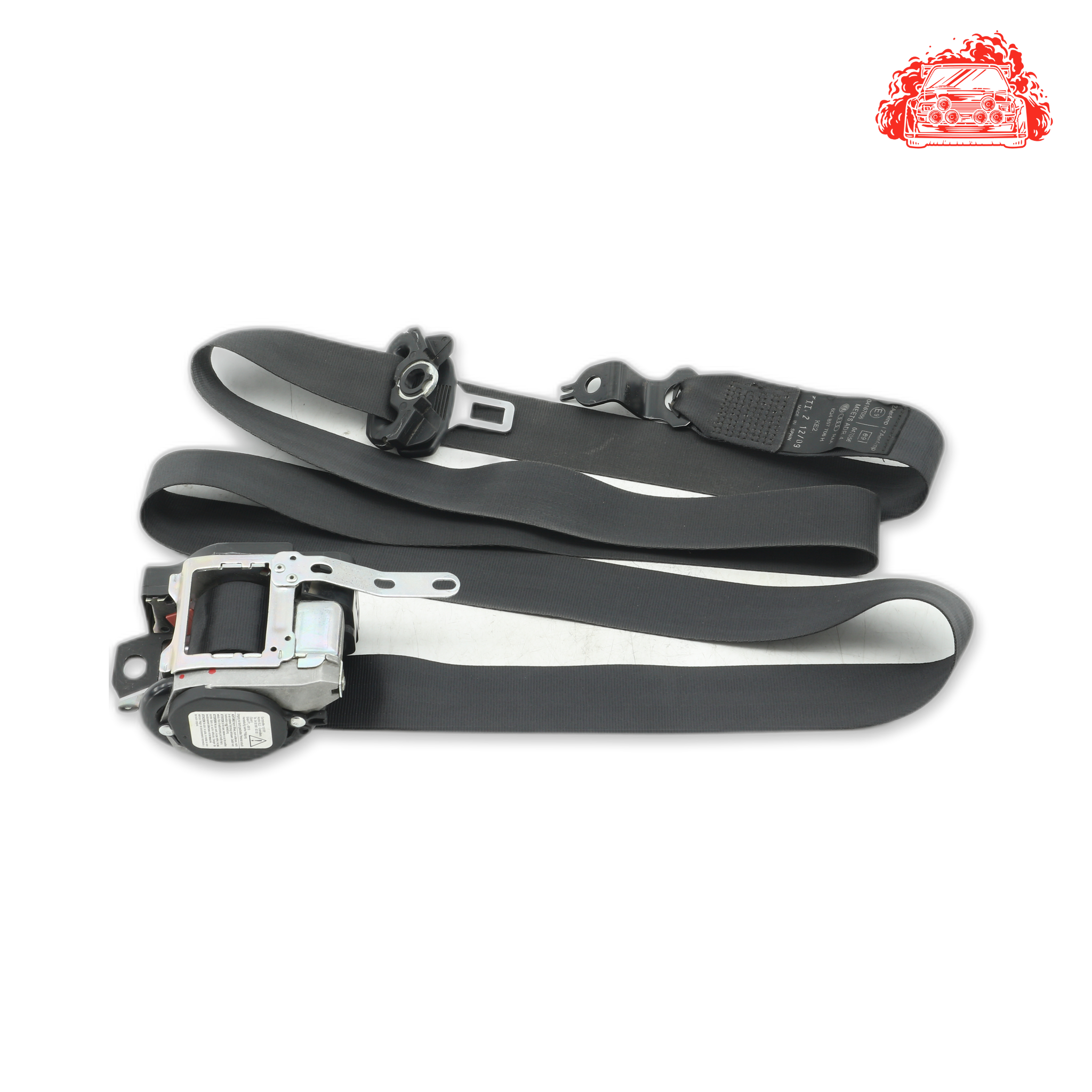Used VOLKSWAGEN Polo Driver Side Front Pretensioner Seat Belt - OEM Part 6Q4857706H