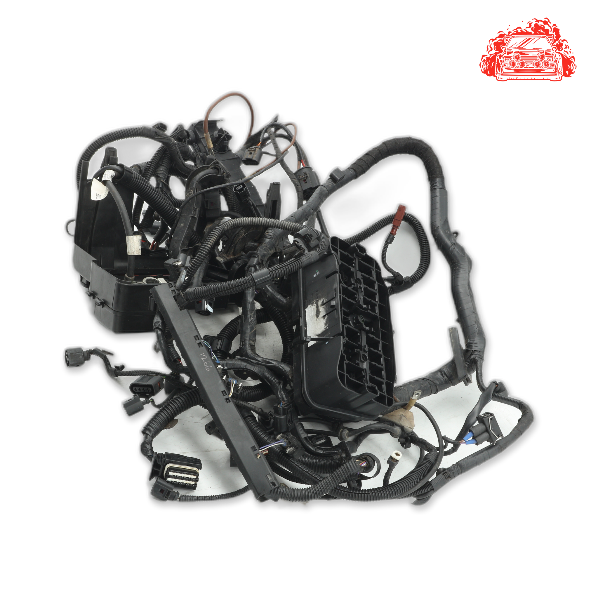 Used VW Polo Engine Wiring Harness Loom - OEM Part 6Q0971349GF