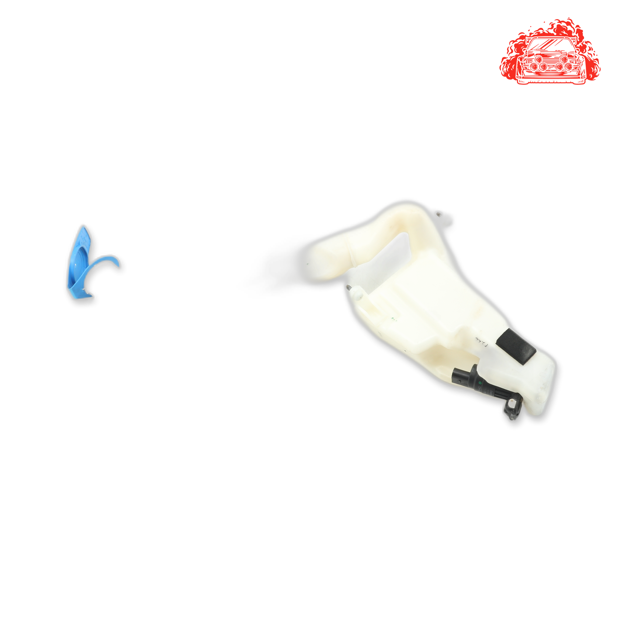 Used Volkswagen Polo Front Windshield Washer Fluid Reservoir - OEM 6Q0955453