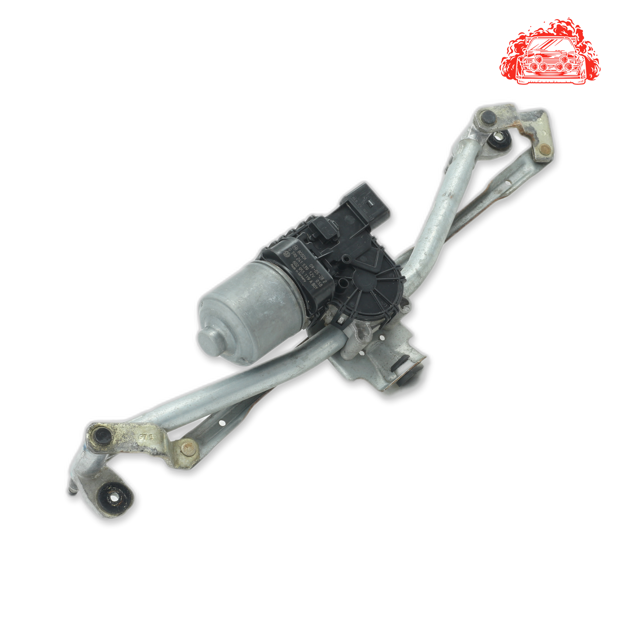Used VOLKSWAGEN Polo Front Wiper Mechanism & Motor 6Q2955020718