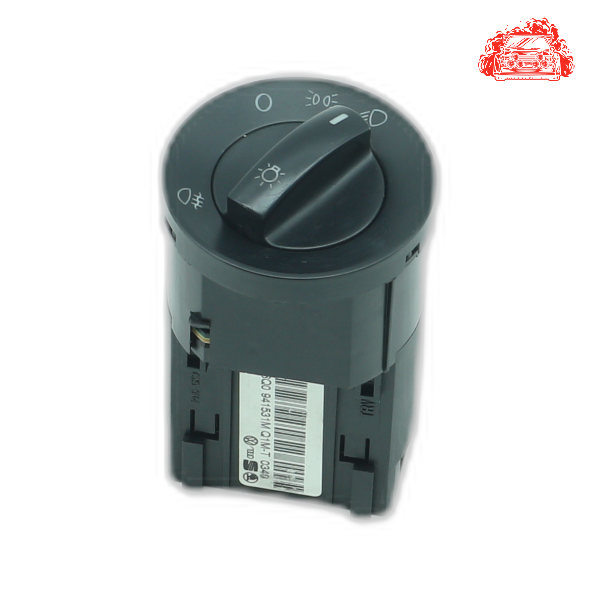 Used VOLKSWAGEN Polo Headlight Switch - OEM Part 6Q0941531M