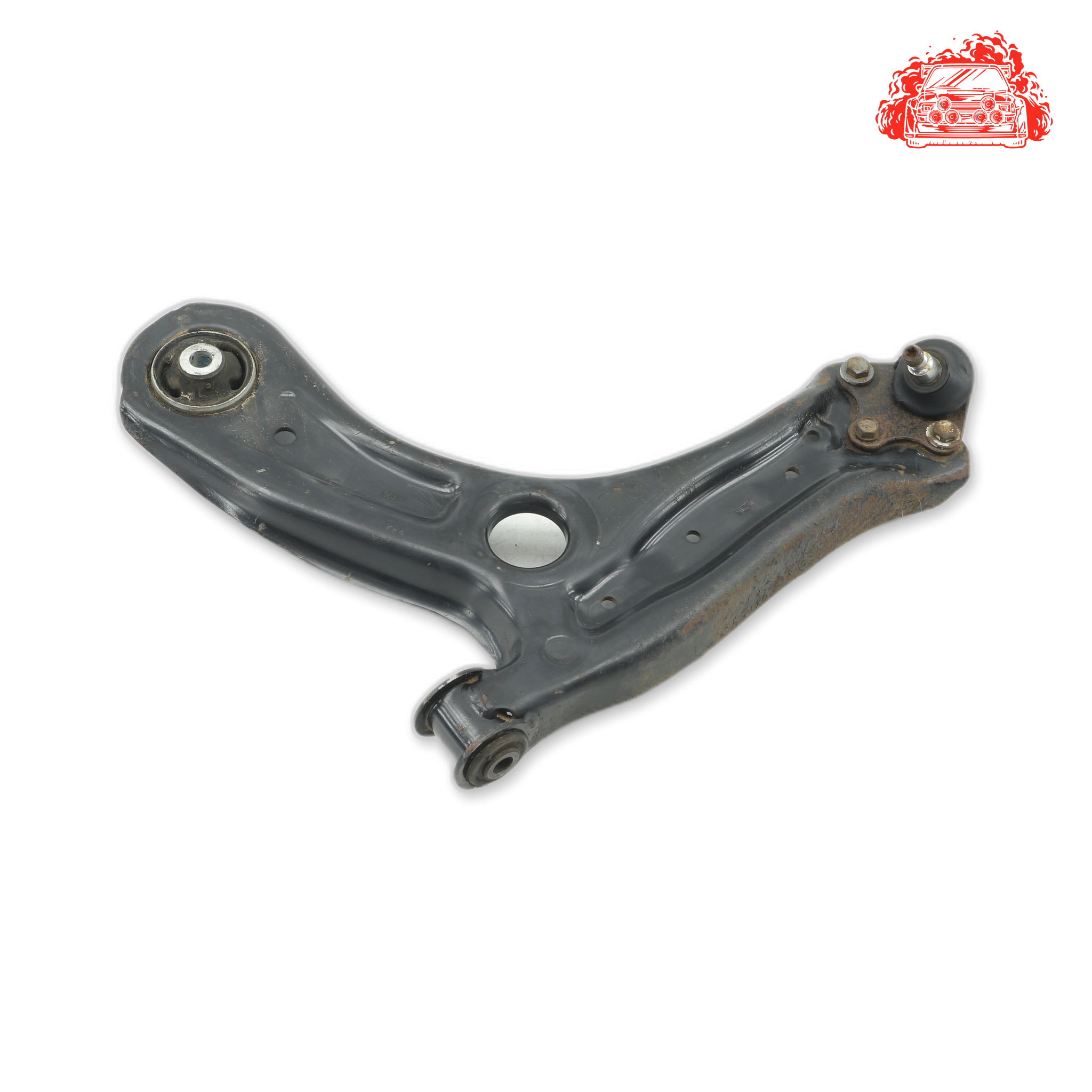 Used Volkswagen Polo 2009 Passenger Side Front Lower Control Arm - OEM Part 6R0407151