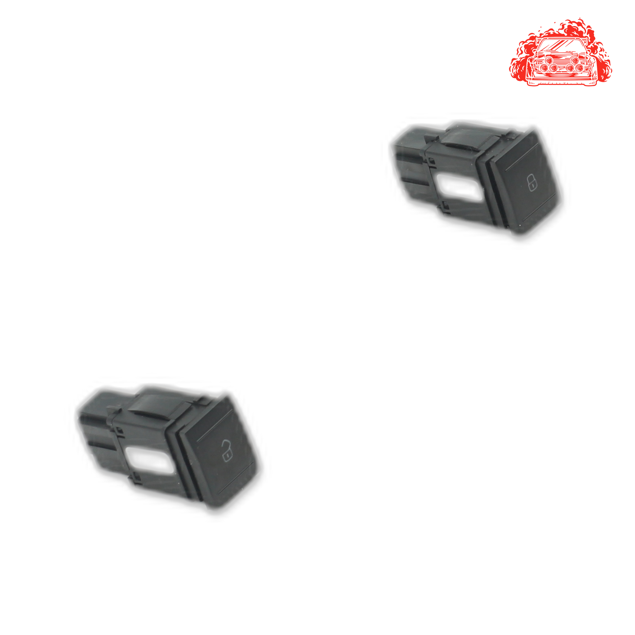 Used VOLKSWAGEN POLO VIVO GP 1.4 TRENDLINE TIP Central Locking Switch - OEM Part 6QS962125A