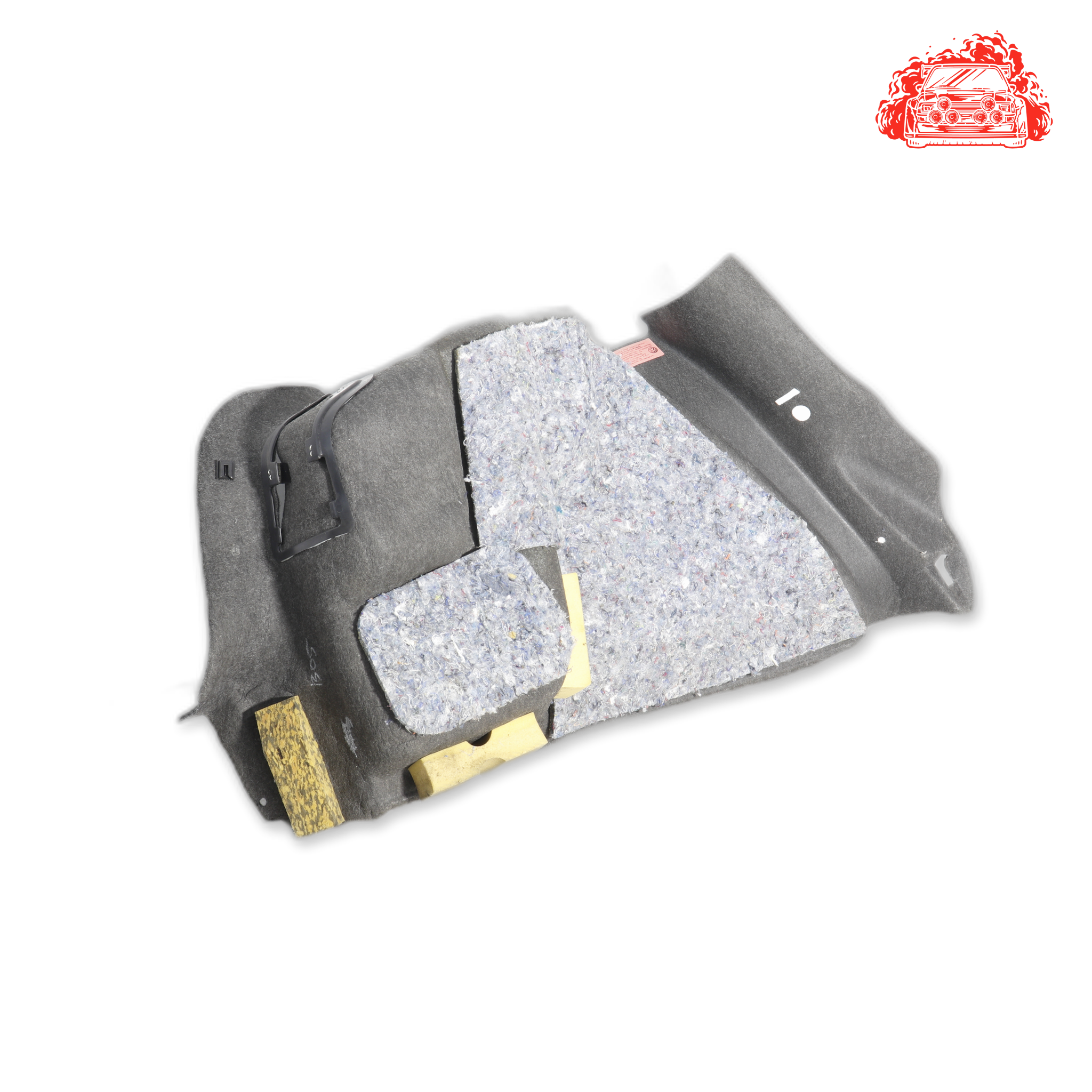 Used VOLKSWAGEN POLO VIVO GP 1.4 TRENDLINE TIP Driver Side Rear Boot Lining Carpet - OEM Part 6qs8674281bs