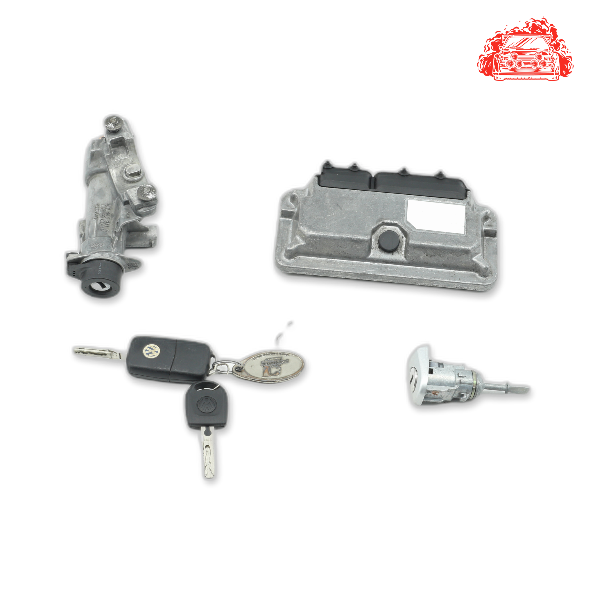 Used VOLKSWAGEN POLO VIVO GP 1.4 TRENDLINE TIP ECU + IGNITION + KEYS + BARRELS