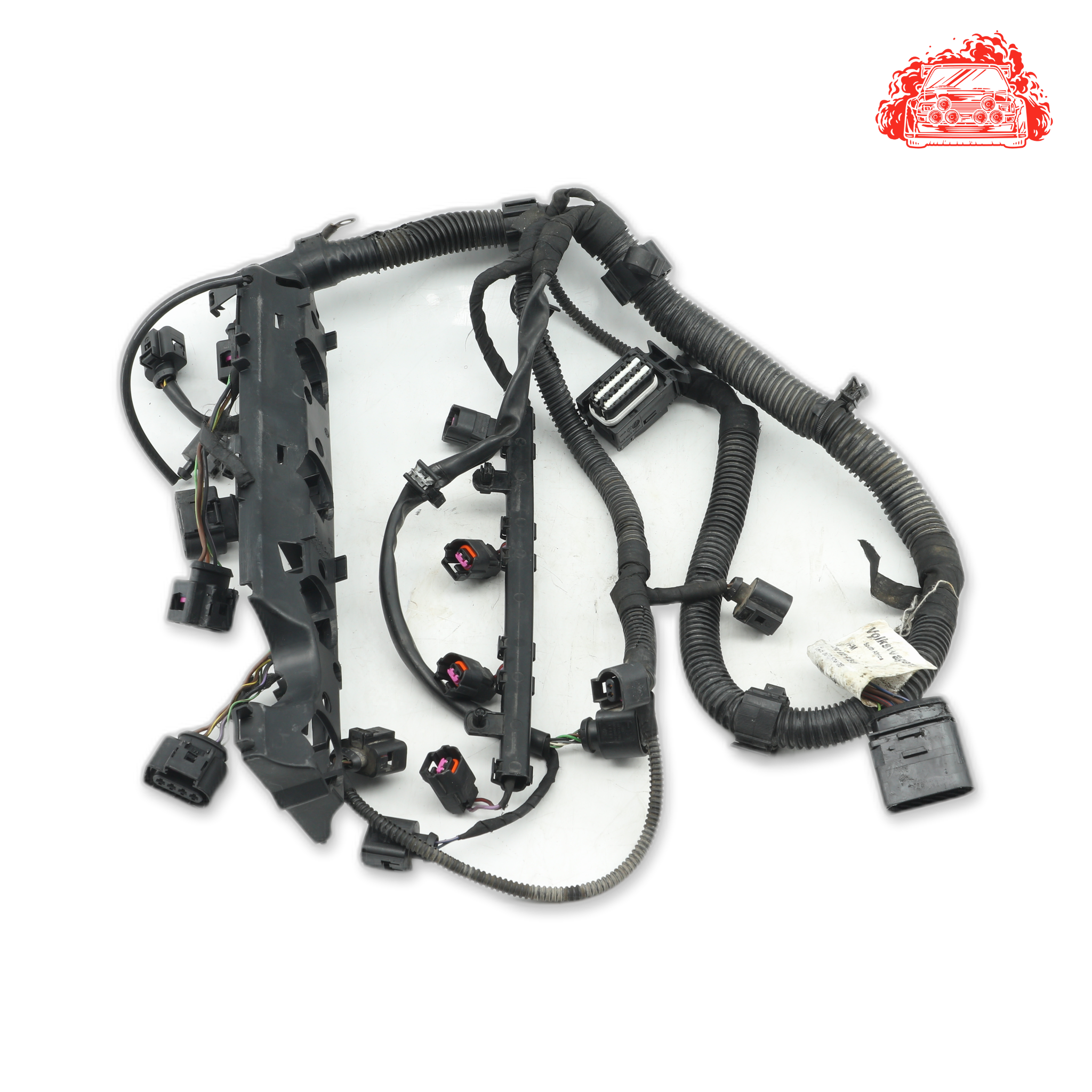 Used VOLKSWAGEN POLO VIVO GP 1.4 TRENDLINE TIP Engine Wiring Harness Loom - OEM Part 03C971612BH