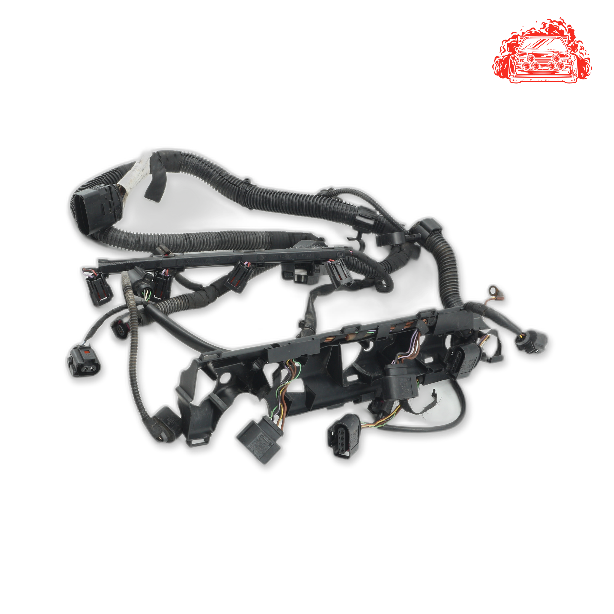Used VOLKSWAGEN POLO VIVO GP 1.4 TRENDLINE TIP Engine Wiring Harness Loom - OEM Part 03C971612BH