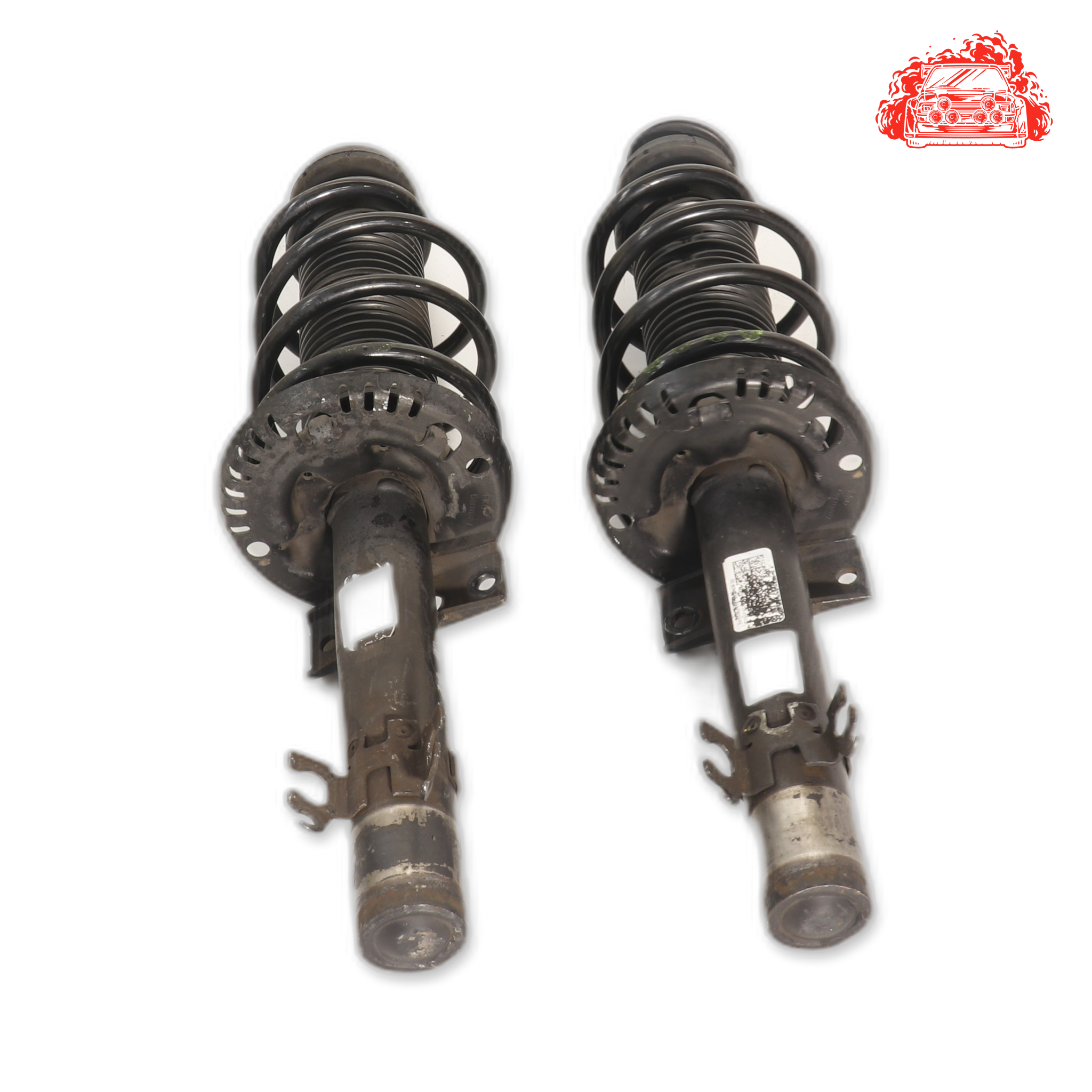 Used Volkswagen Polo Vivo GP 1.4 Trendline Tip Front Shocks Set - OEM Part 6Q0472103
