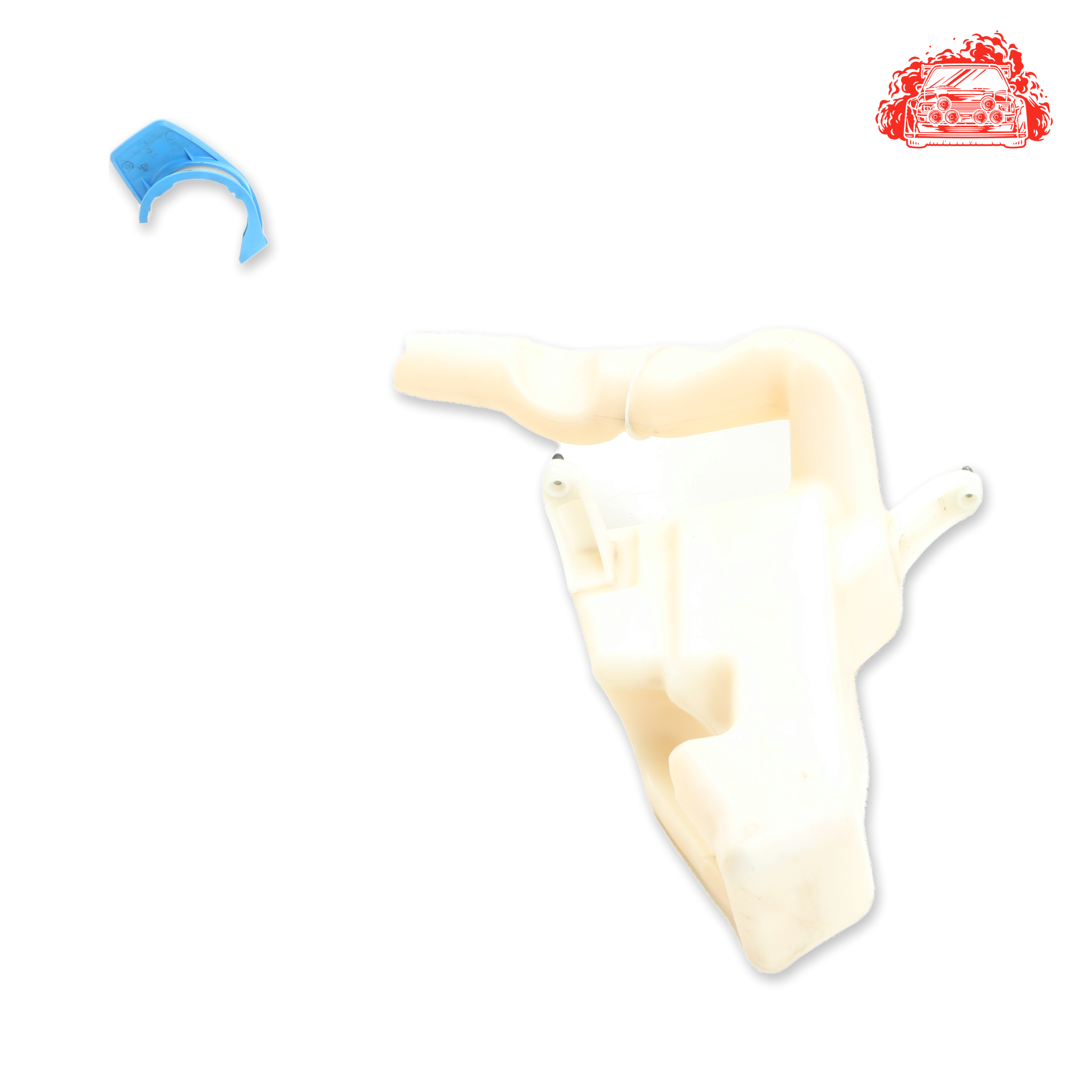 Used Volkswagen Polo Vivo GP 1.4 Trendline Tip Front Windshield Washer Fluid Reservoir - OEM Part 6QS955453