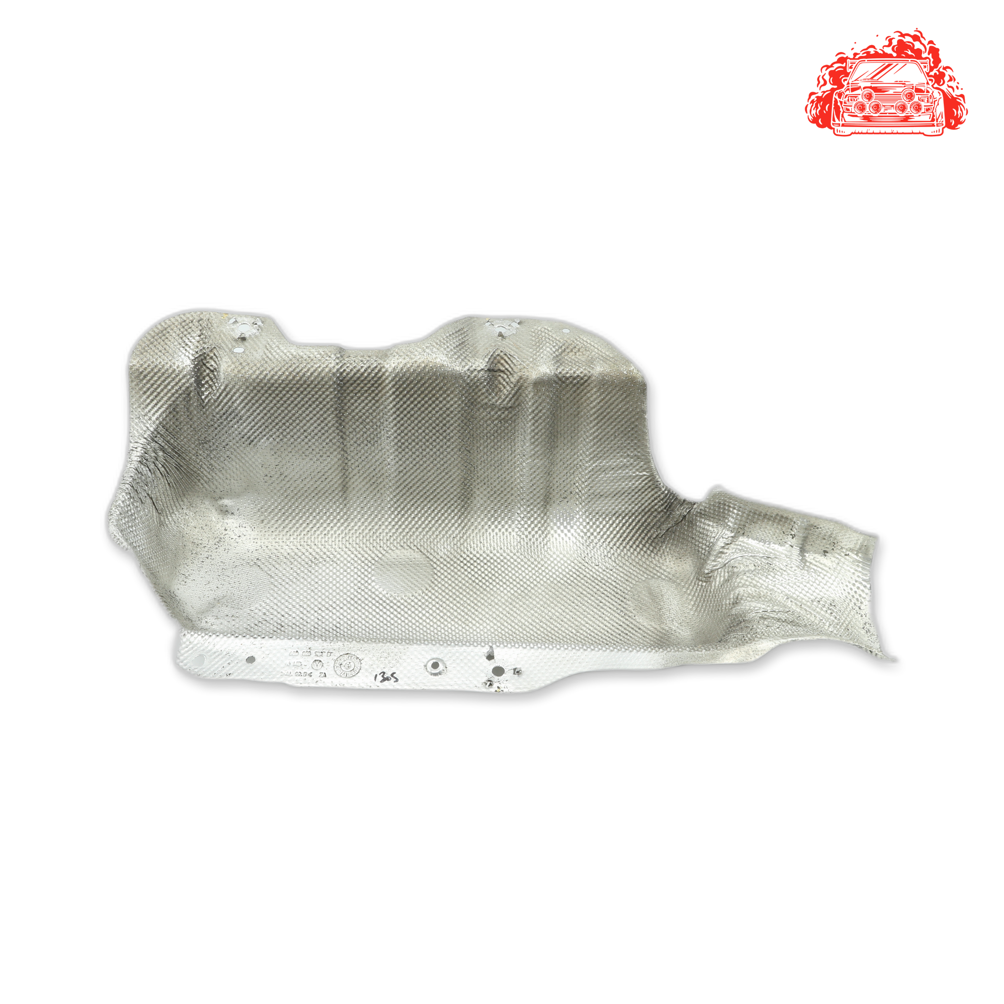 Used VOLKSWAGEN POLO VIVO GP 1.4 TRENDLINE TIP Heat Shield Rear Silencer - OEM Part 6Q0825701B