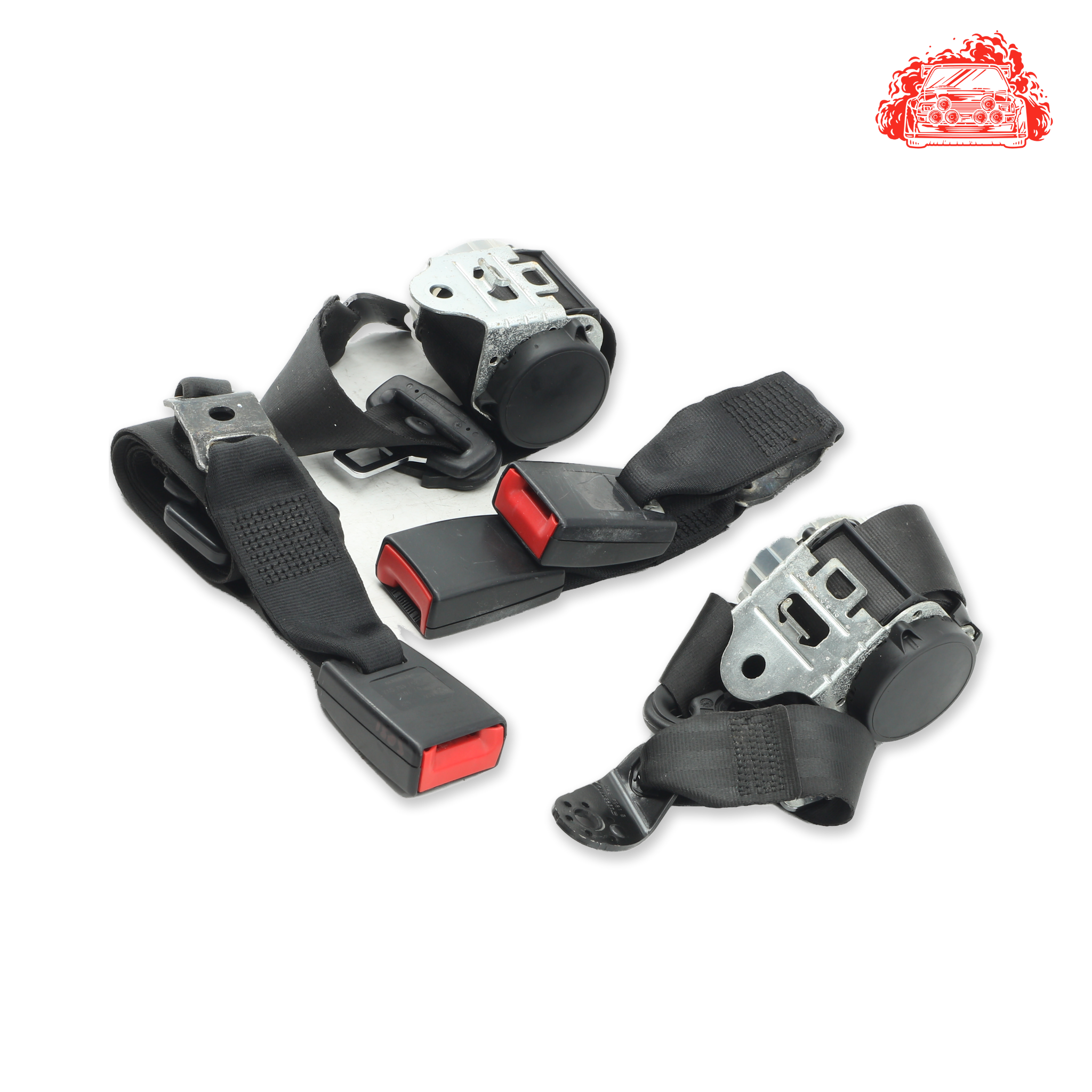 Used VOLKSWAGEN POLO VIVO GP 1.4 TRENDLINE TIP Rear Non Pretensioner Seat Belt Set