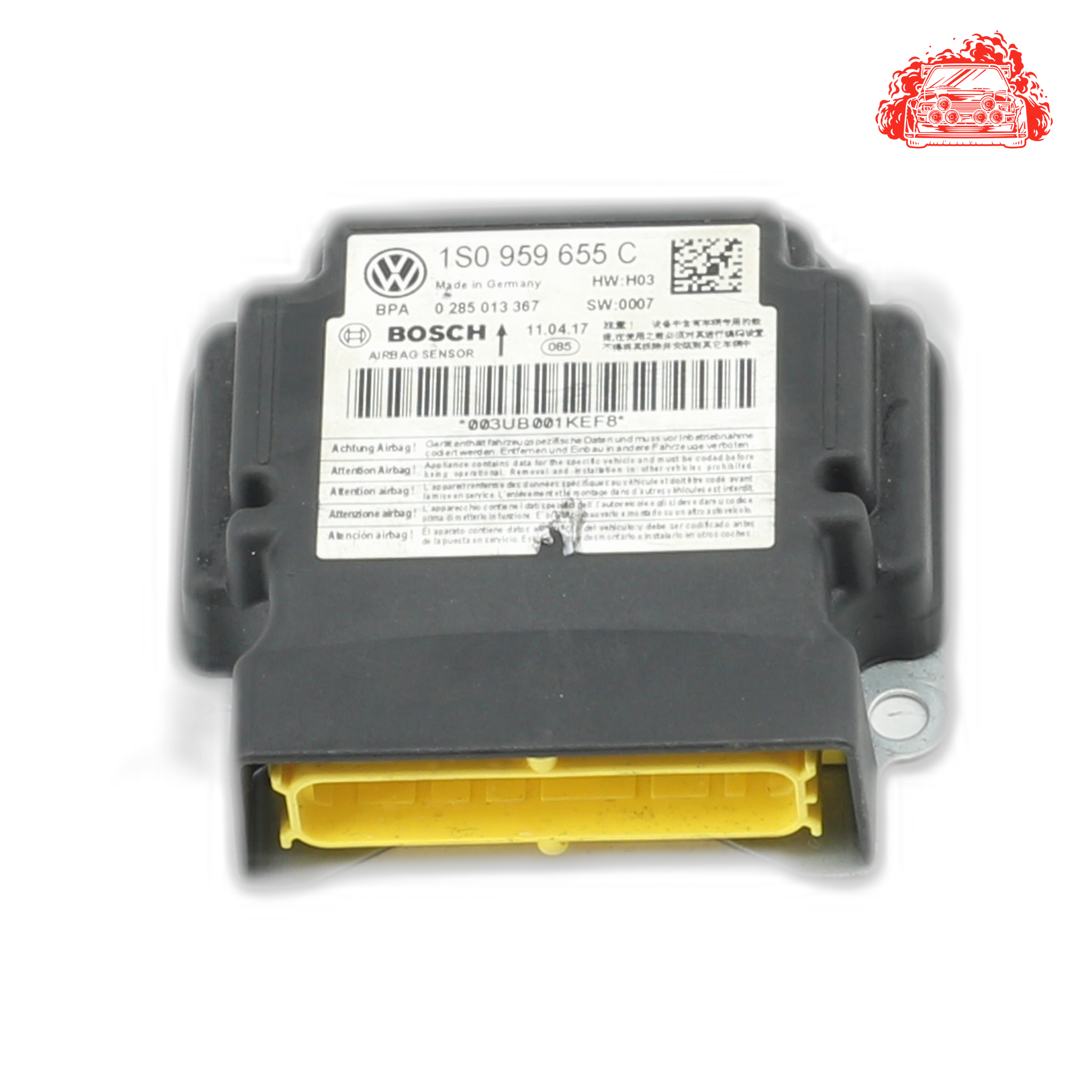 Used Volkswagen Up cross Airbag Module - OEM Part 1S0959655C