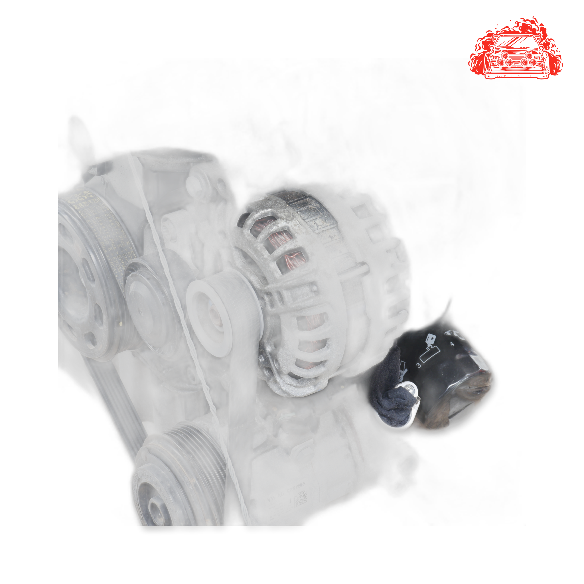 Used VOLKSWAGEN Up cross Alternator - OEM Part 04C903023B
