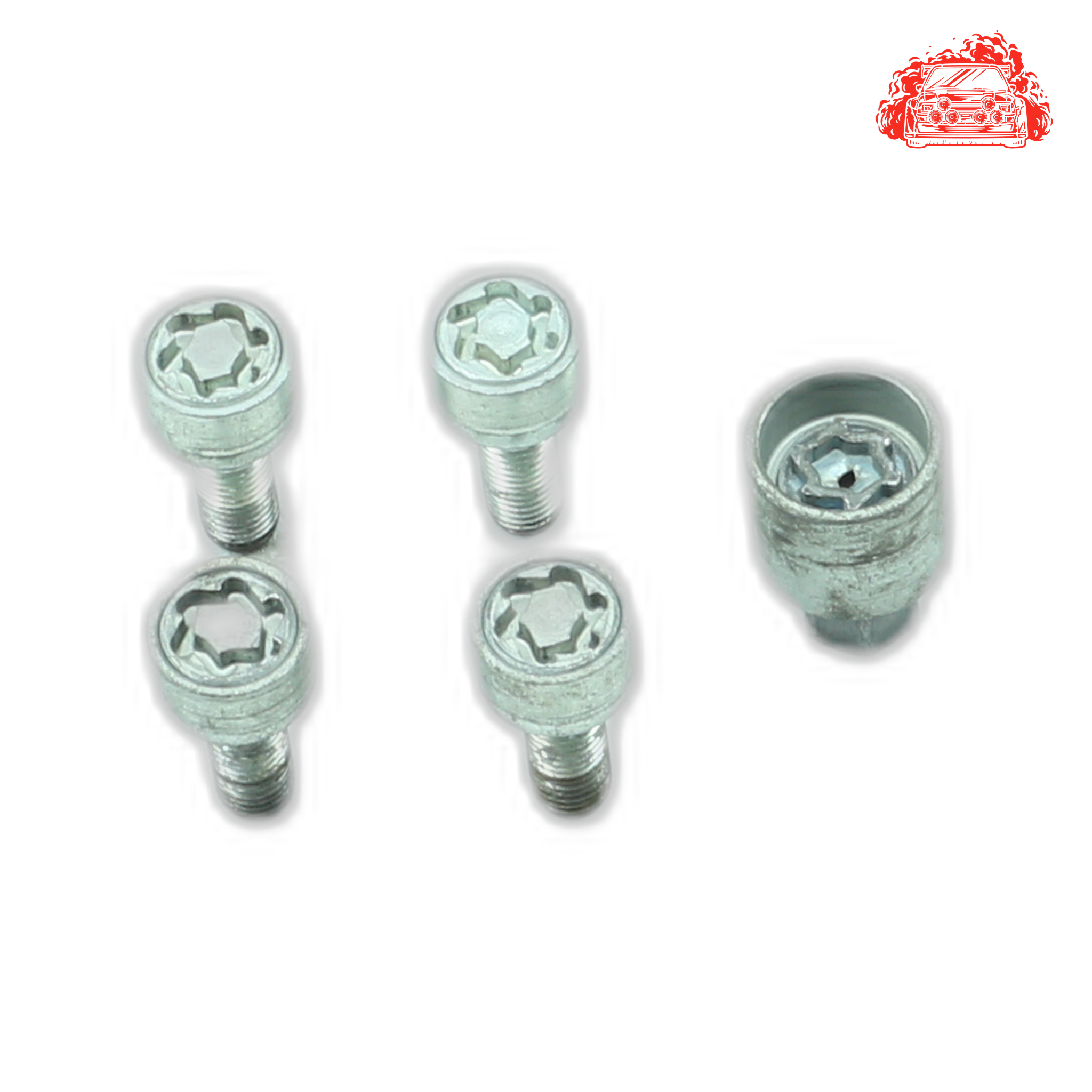 Used VOLKSWAGEN Up cross Lock Nuts (Set)