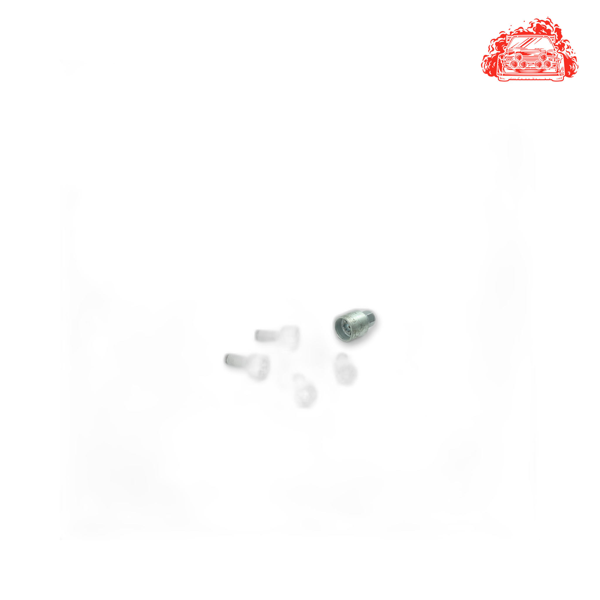 Used VOLKSWAGEN Up cross Lock Nuts (Set)