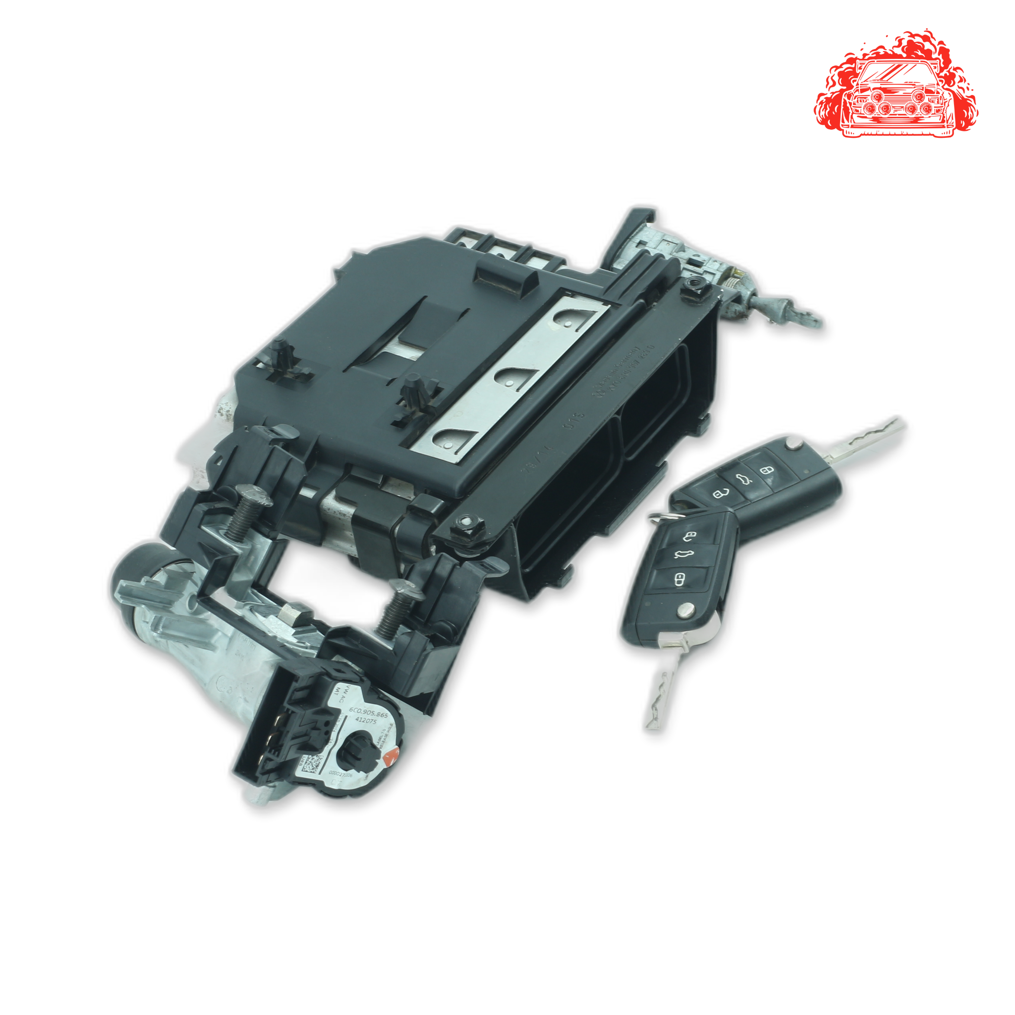 Used Volkswagen Polo 1.2 TSI Trendline ECU + Ignition + Keys + Barrels - OEM Part 0261S09531,1K0905851