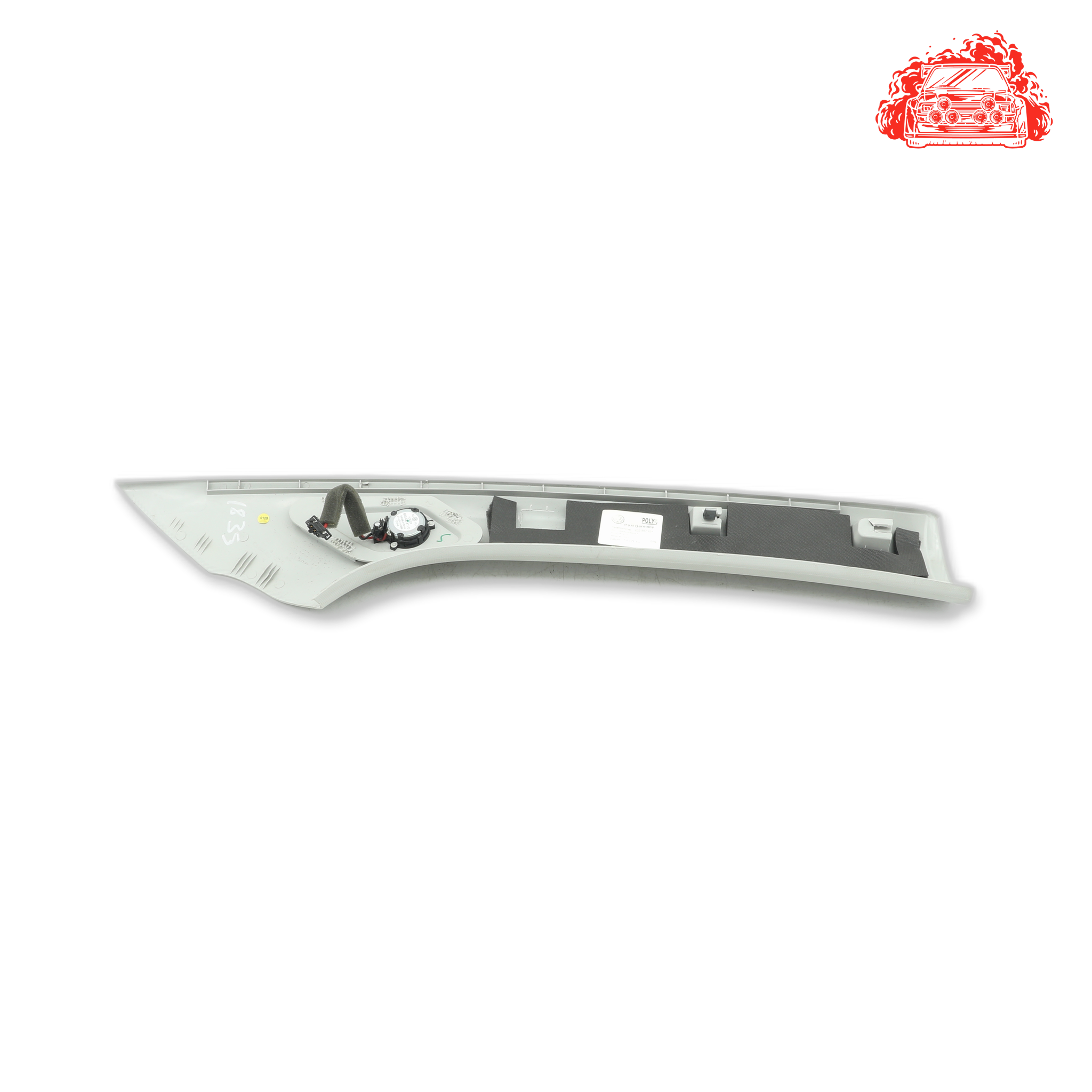 Used Volkswagen Polo 1.2 TSI Trendline Passenger Side Interior A Pillar Cover - OEM Part 6C0867924