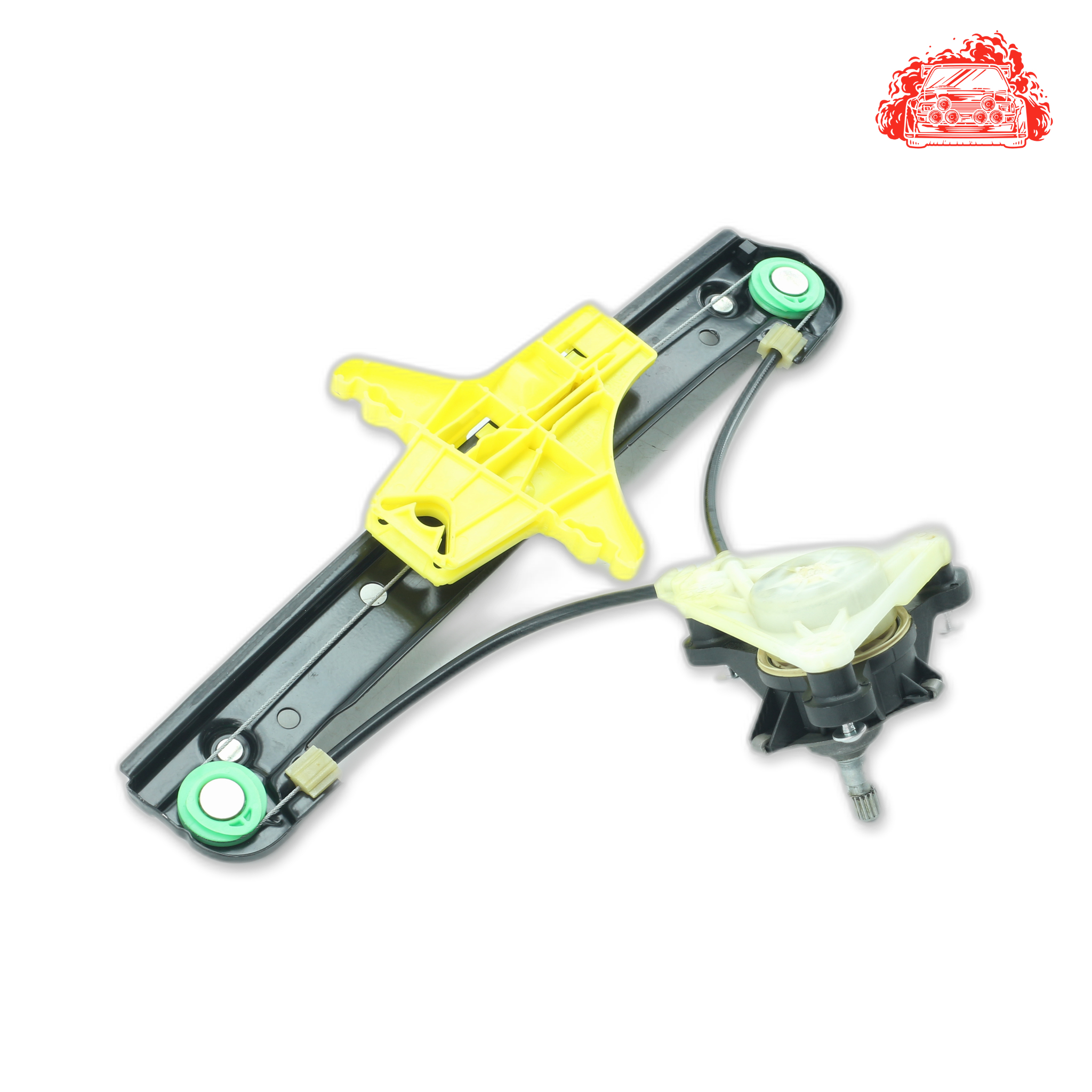 Used VOLKSWAGEN Polo 1.2 TSI Trendline Passenger Side Rear Window Mechanism - OEM Part 6R4839461E
