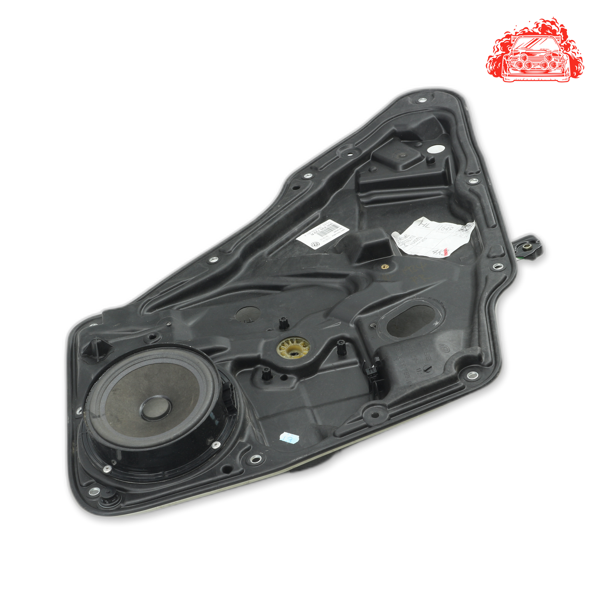 Used VOLKSWAGEN 2.0 TDI Passenger Side Rear Window Mechanism - OEM Part 5N0839729