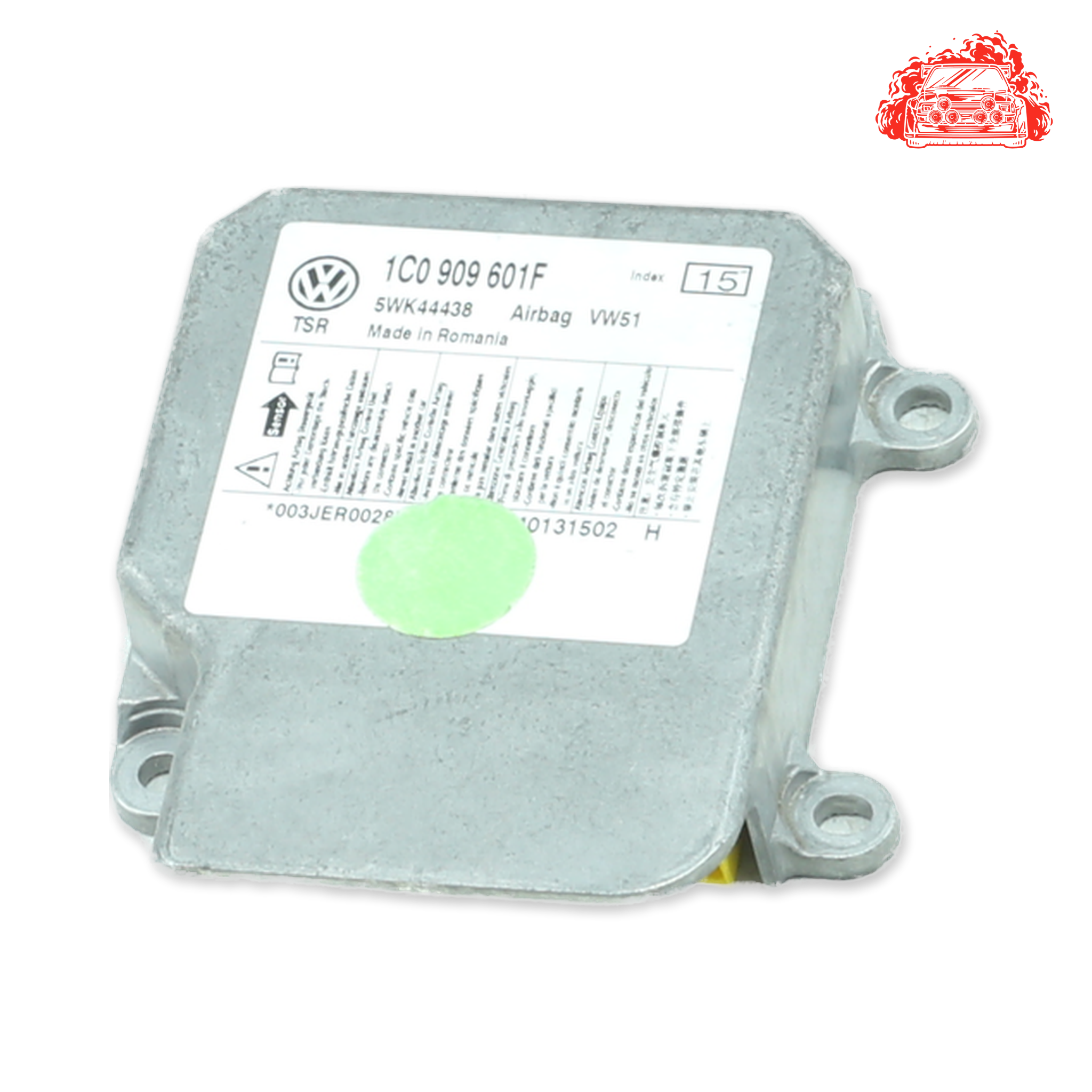 Used VOLKSWAGEN POLO GP 1.4 TRENDLINE Airbag Control Module - OEM Part 1C0909601F