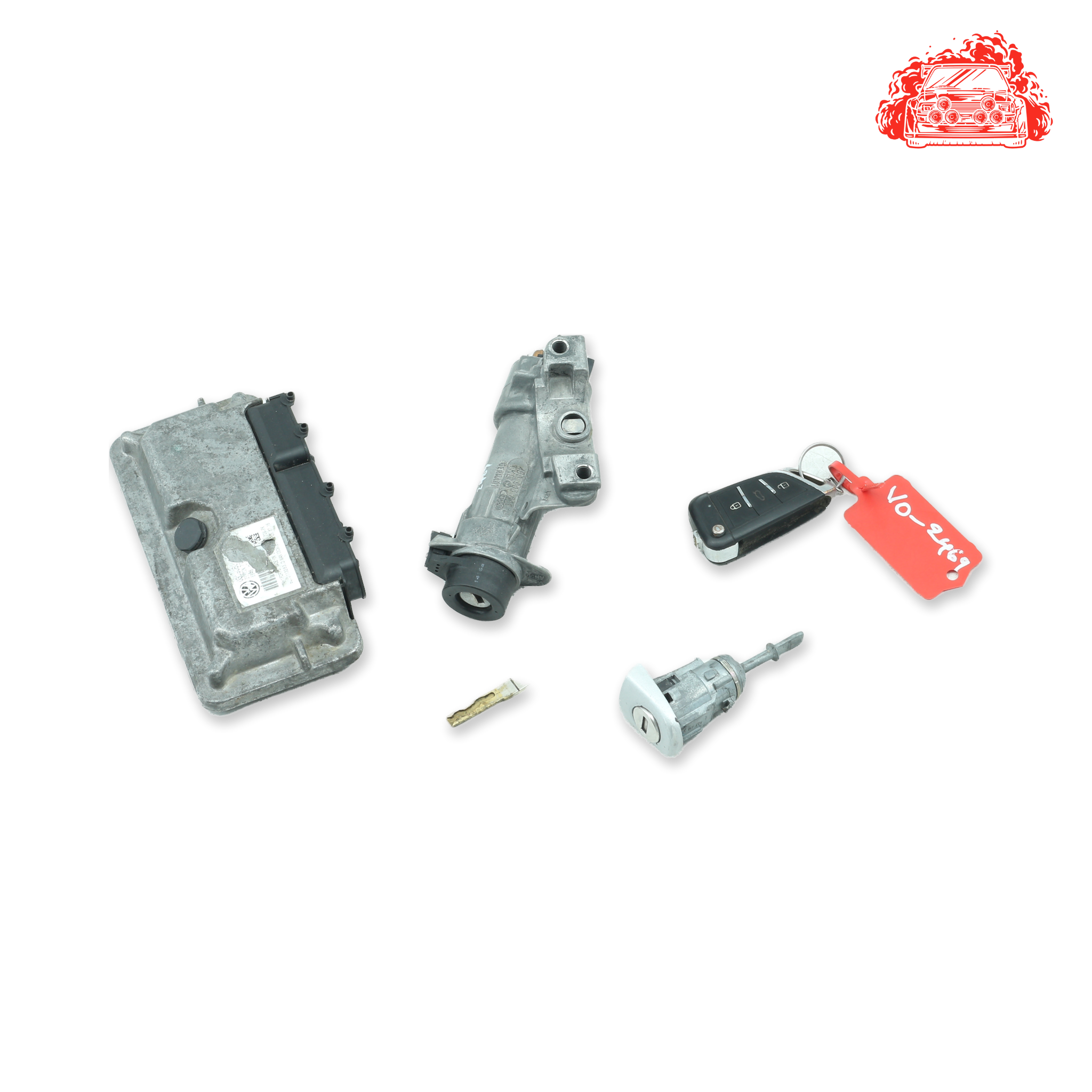Used VOLKSWAGEN POLO GP 1.4 TRENDLINE ECU + IGNITION + KEYS + BARRELS