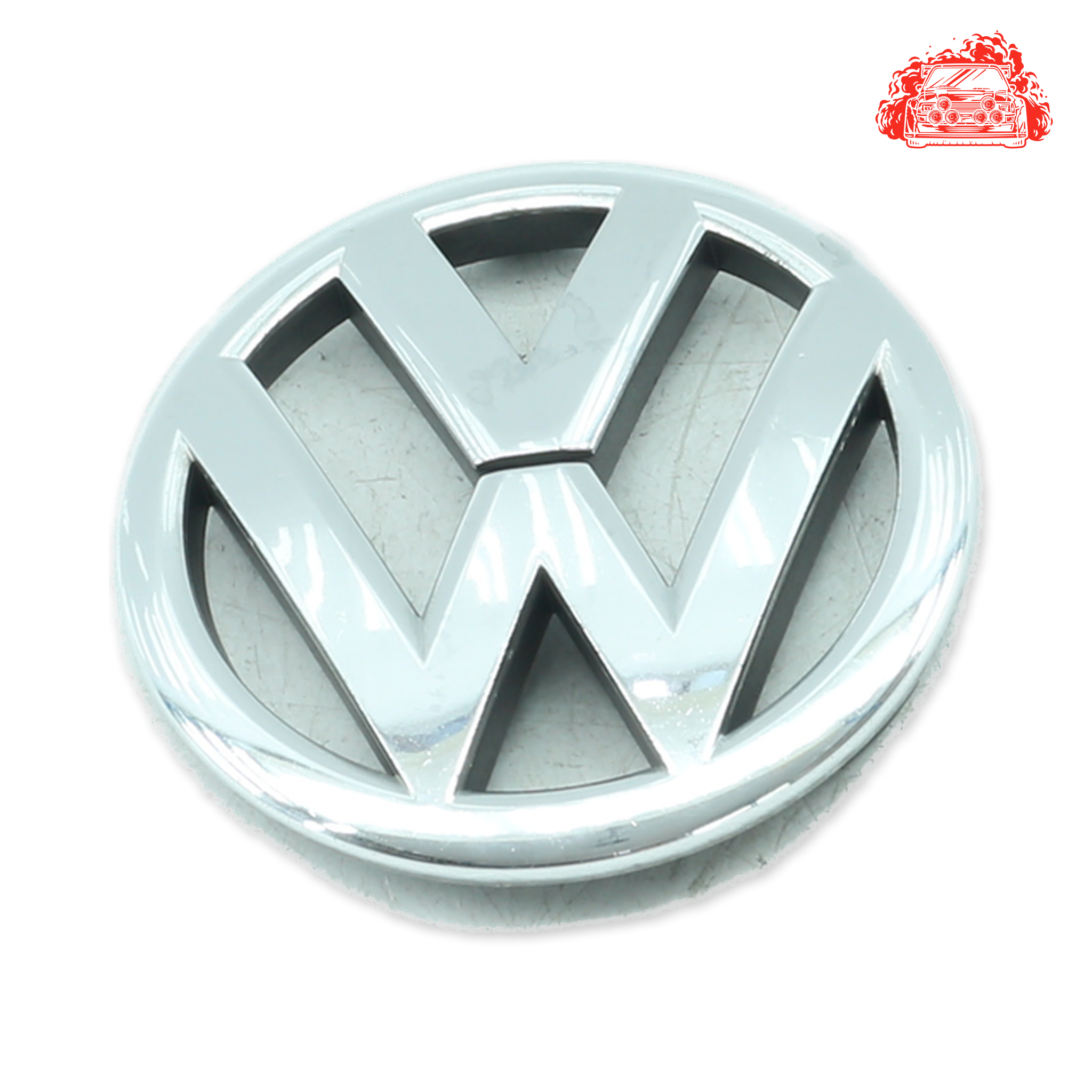 Used VOLKSWAGEN POLO GP 1.4 TRENDLINE Front Emblem Badge - OEM Part 6R0853600A