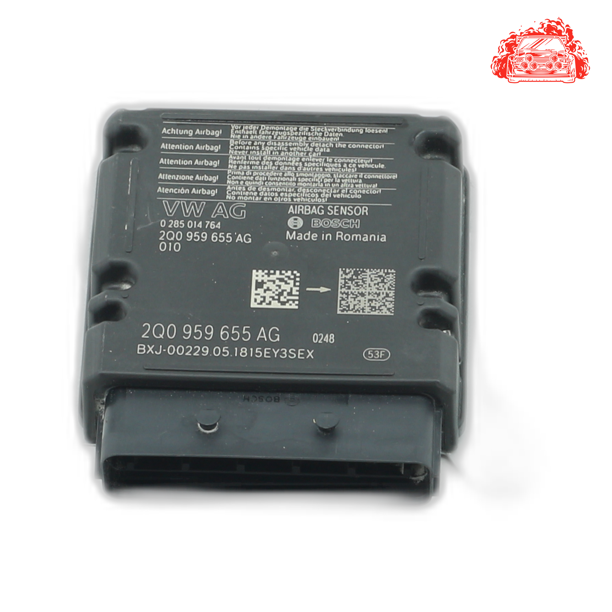 Used VOLKSWAGEN Polo 1.0 TSI Airbag Control Module - OEM Part 2Q0959655AG
