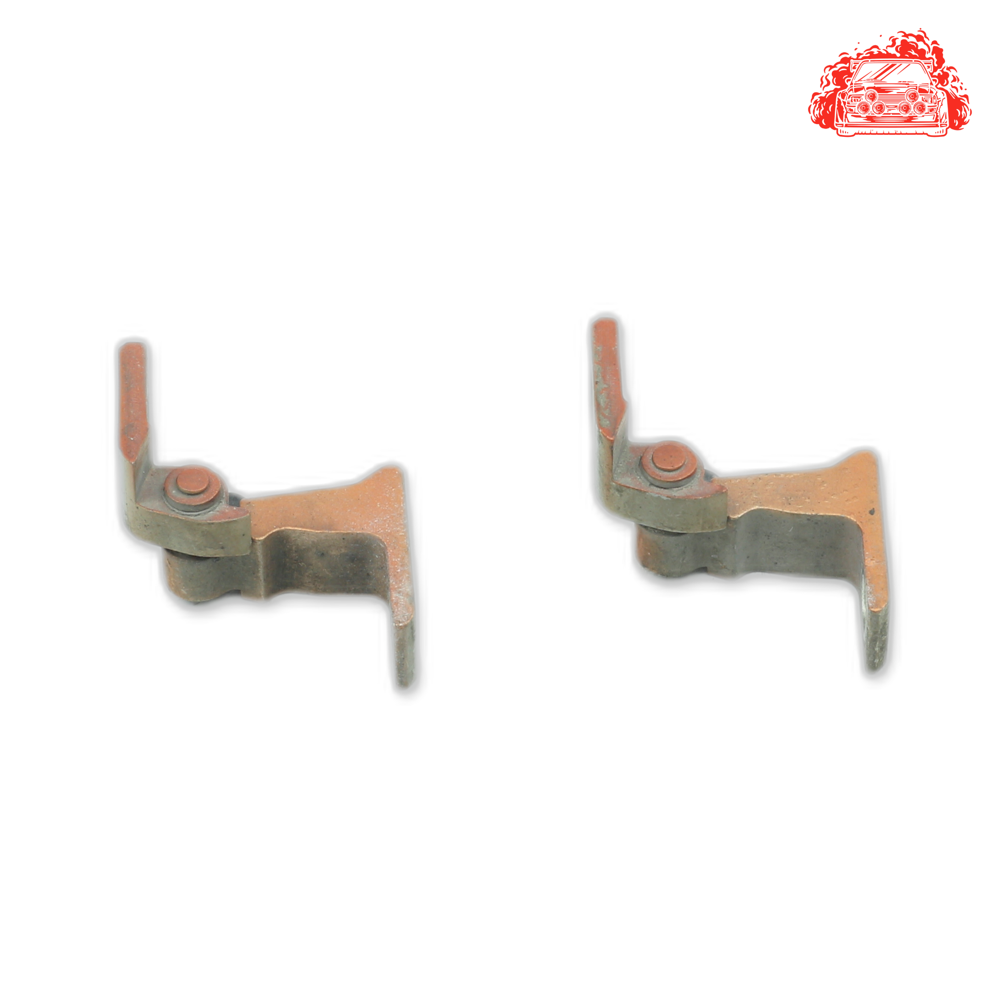Used VW Polo 1.0 TSI Driver Side Front Door Hinges Set