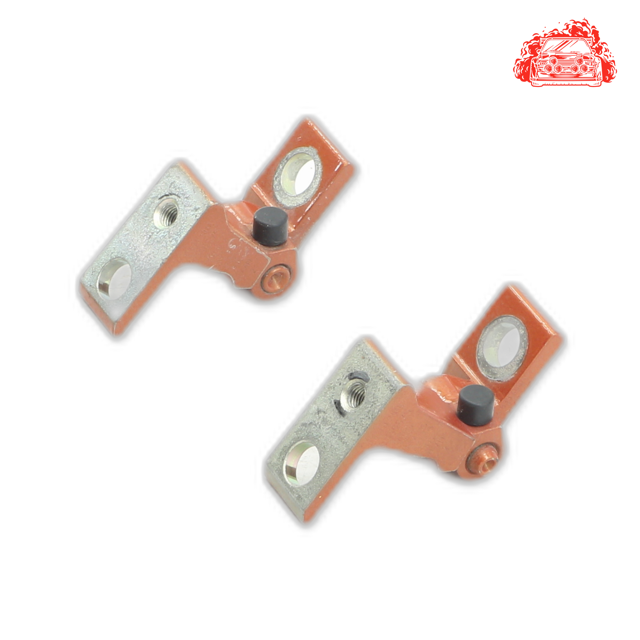 Used Volkswagen Polo 1.0 TSI Driver Side Rear Door Hinges Set