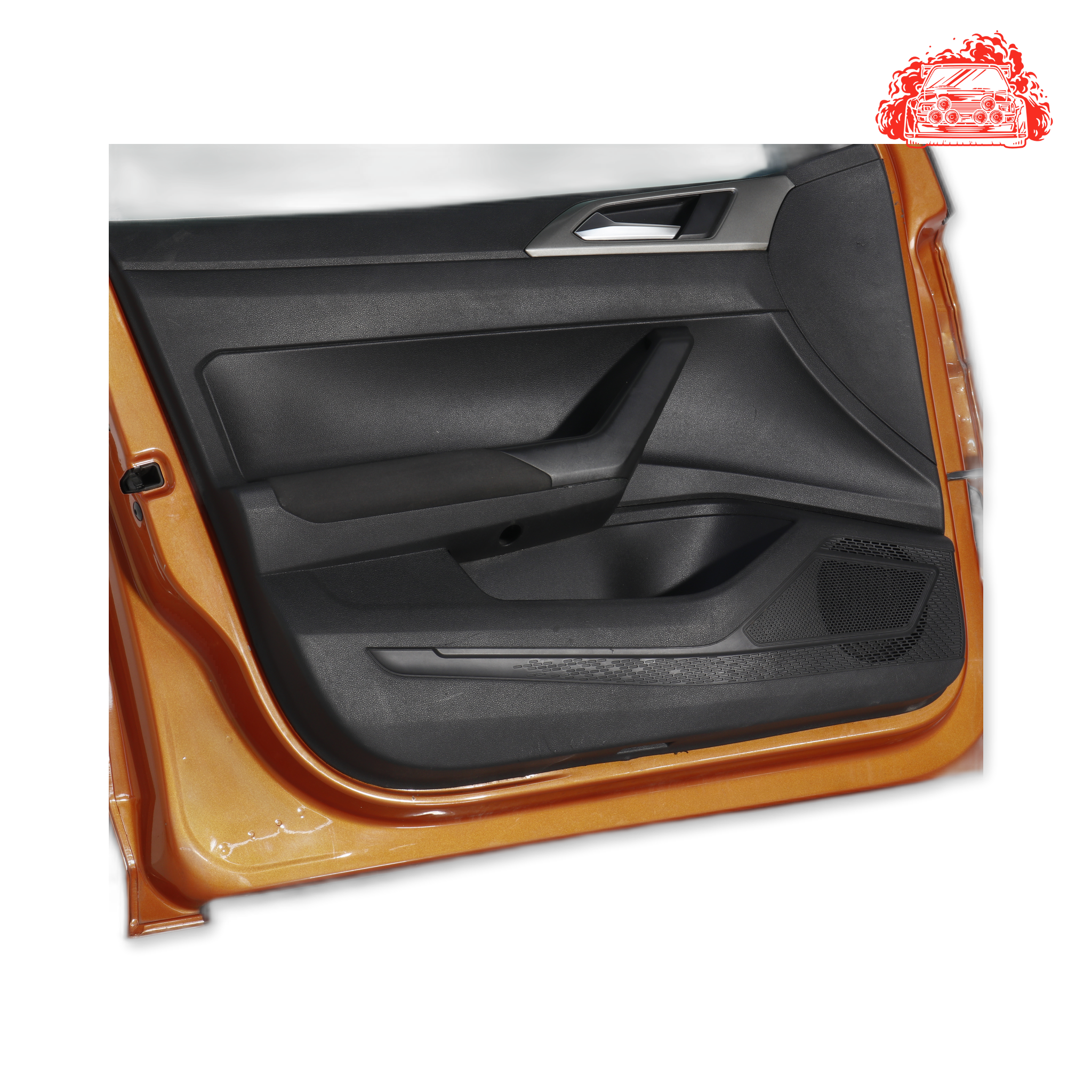 Salvaged VW Polo 1.0 TSI Passenger Side Front Door Panel