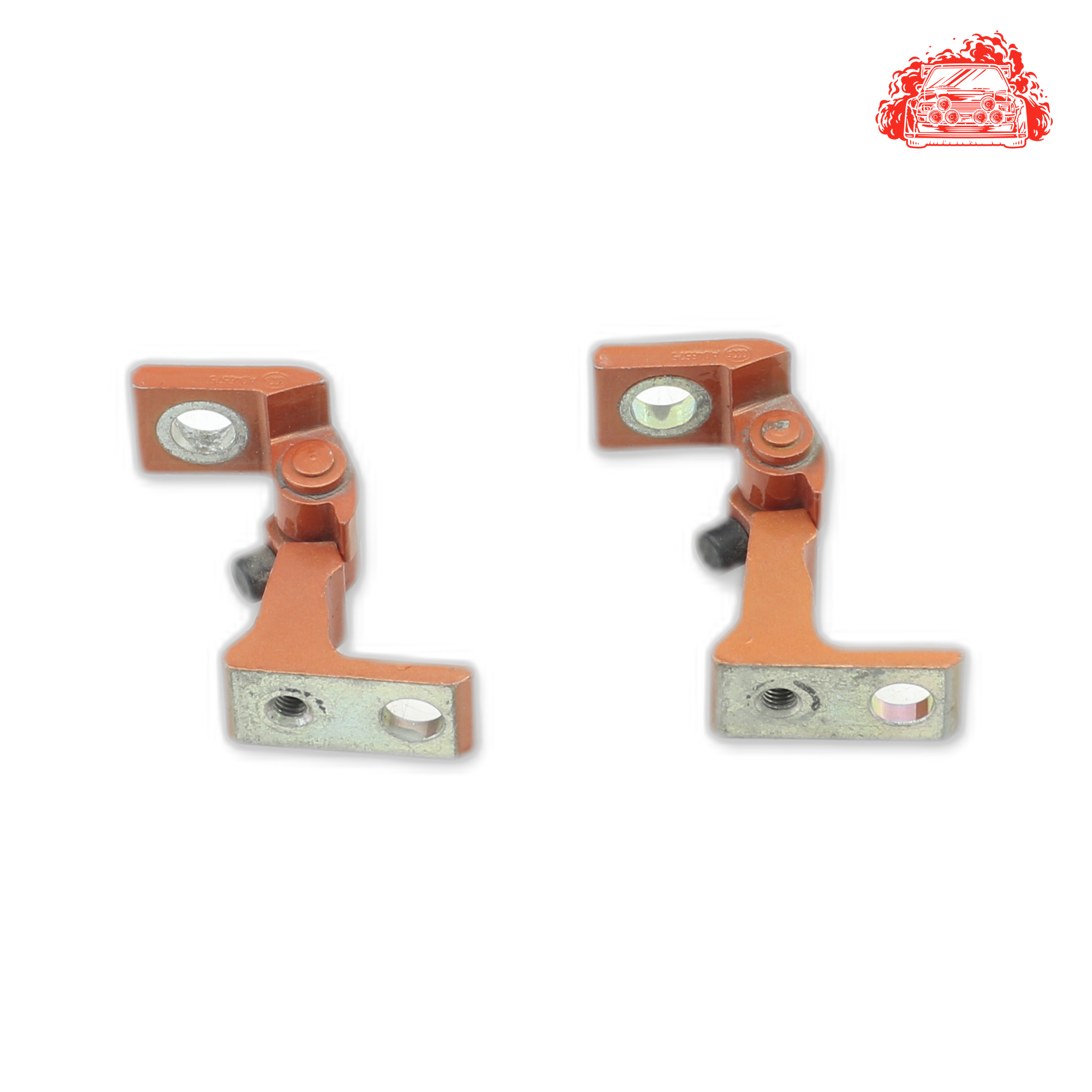 Used Volkswagen Polo 1.0 TSI Passenger Side Rear Door Hinges Set