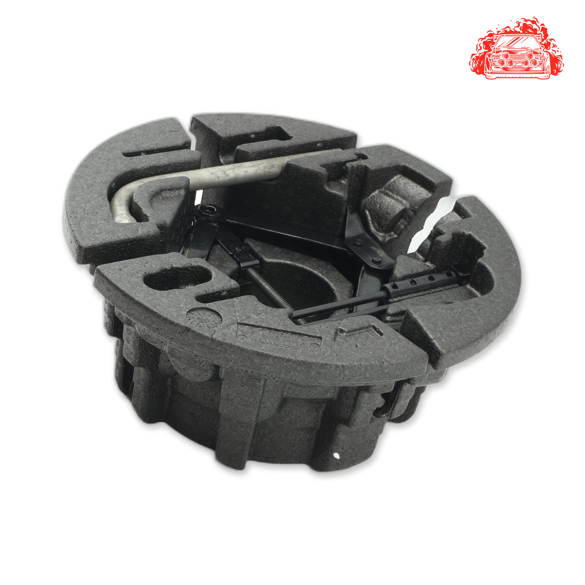 Used VW Polo 1.0 TSI Spare Wheel Foam Insert - OEM Part 2G0012115M