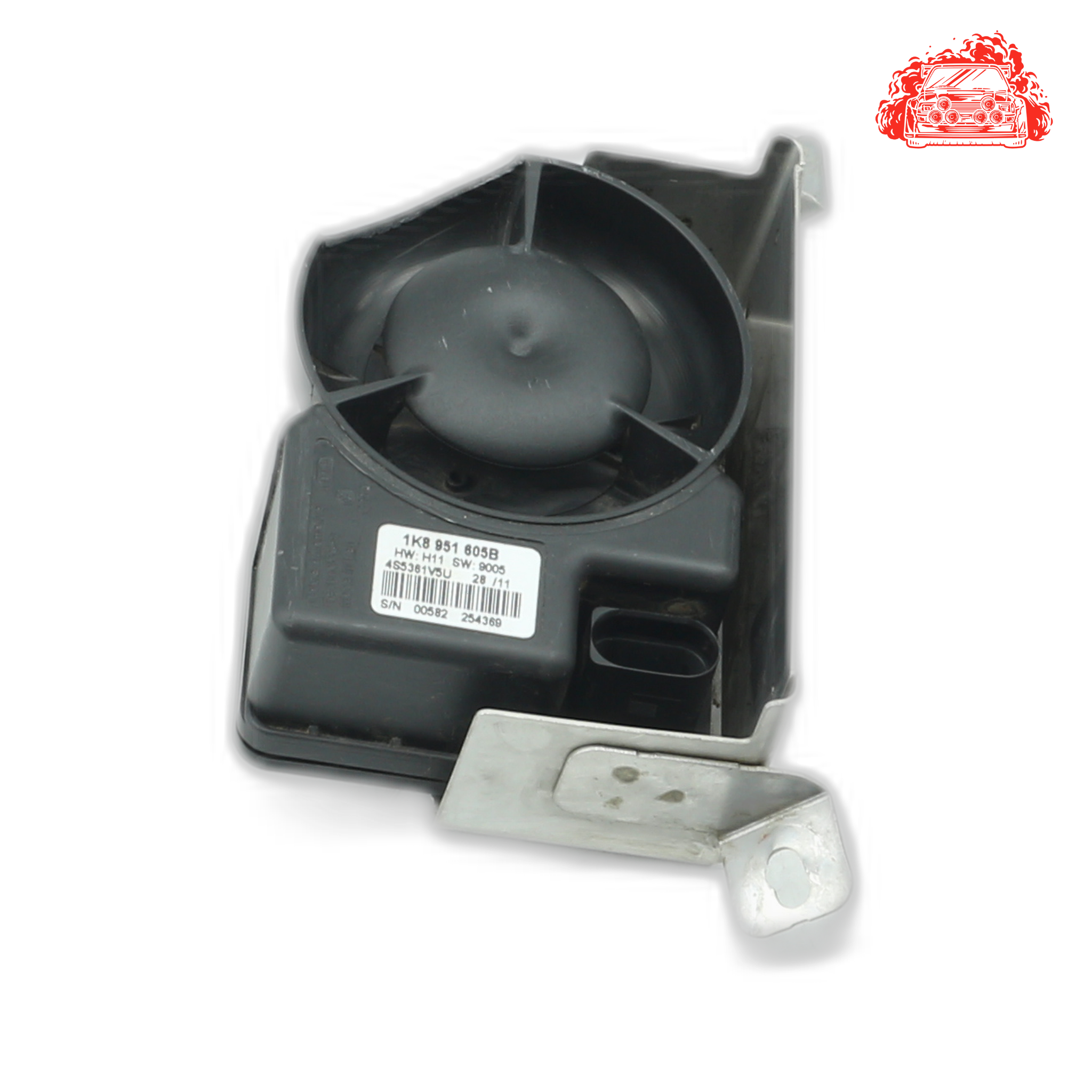 Used VOLKSWAGEN Polo comfortline Alarm Siren Horn - OEM Part 1K8951605B