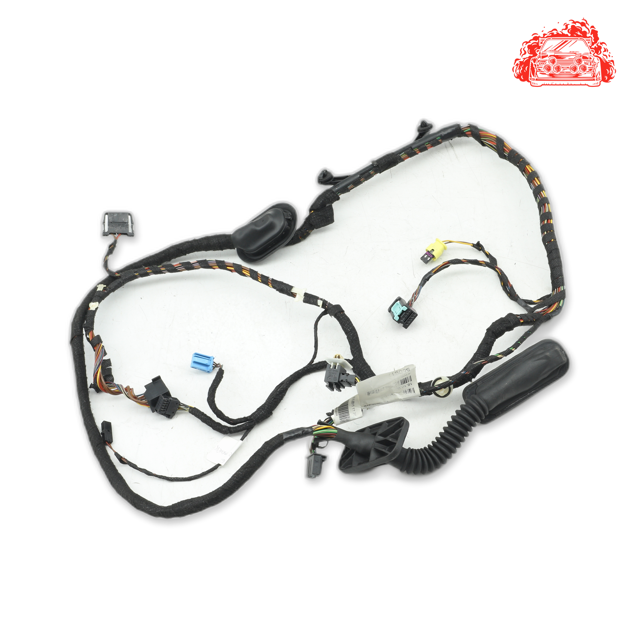 Used VOLKSWAGEN Polo comfortline Driver Side Front Door Wiring Harness Loom - OEM Part 6R2971120
