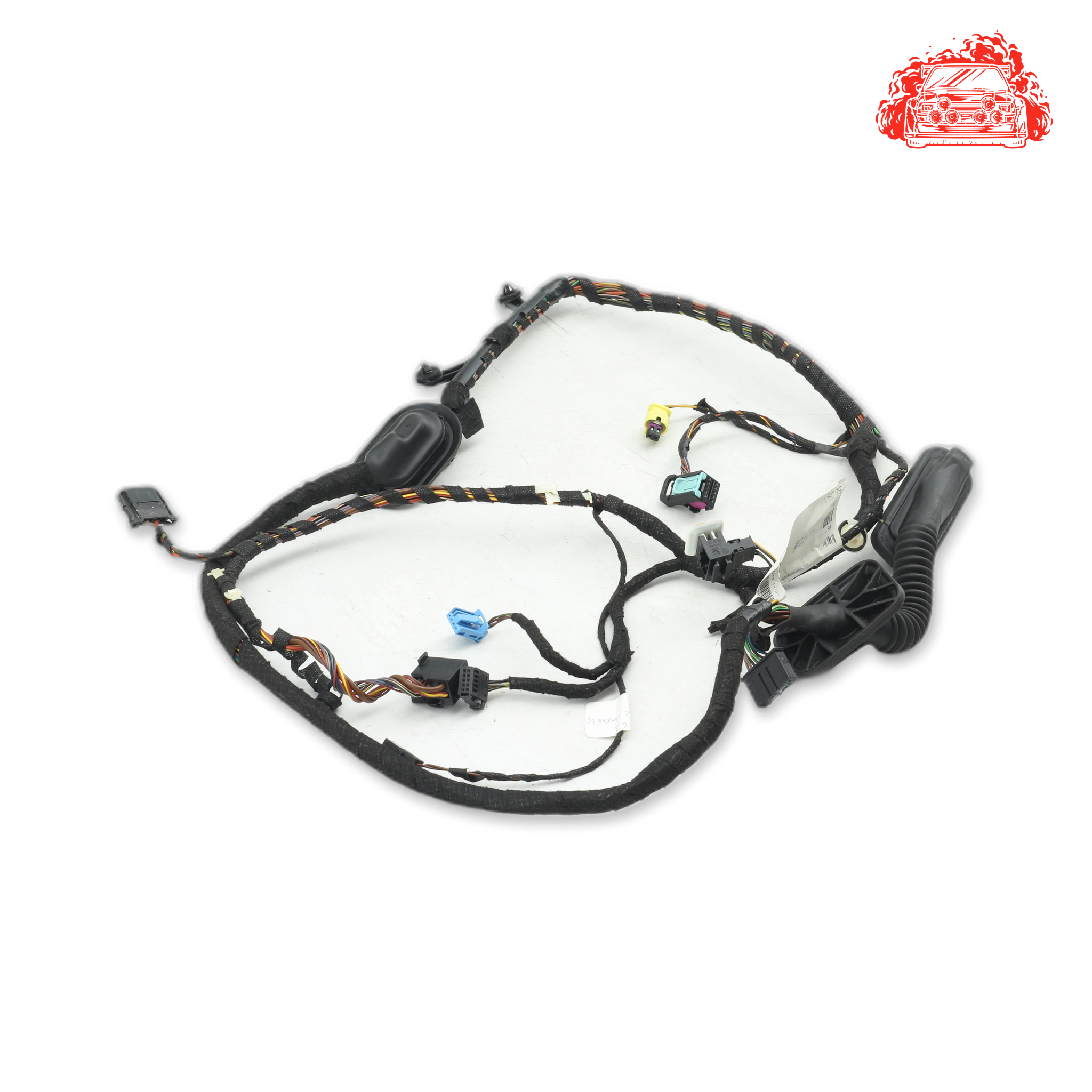 Used VOLKSWAGEN Polo comfortline Driver Side Front Door Wiring Harness Loom - OEM Part 6R2971120