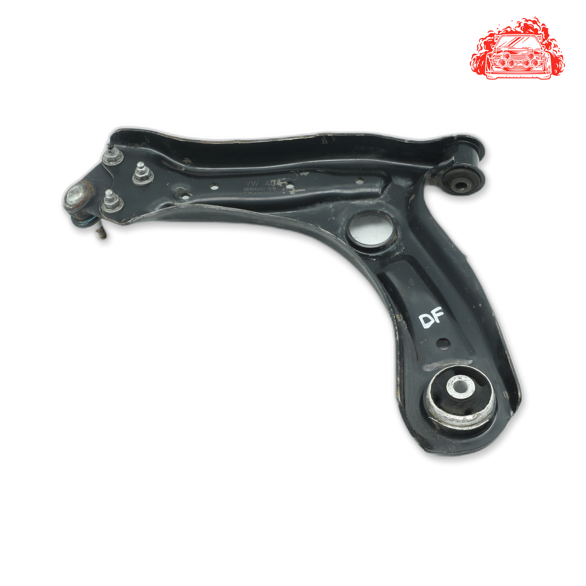 Used VOLKSWAGEN Polo comfortline Driver Side Front Lower Control Arm - OEM Part 6R0407152
