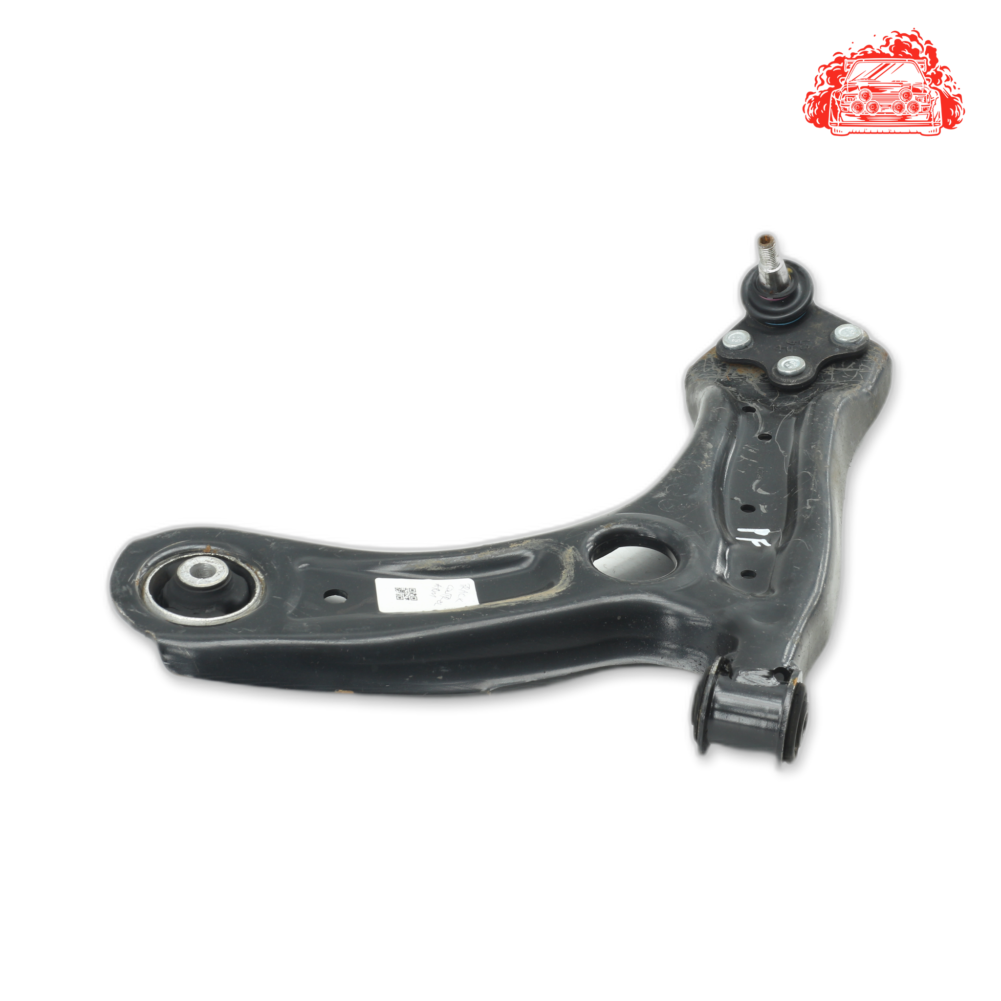 Used VOLKSWAGEN Polo comfortline Passenger Side Front Lower Control Arm - OEM Part 6R0407151
