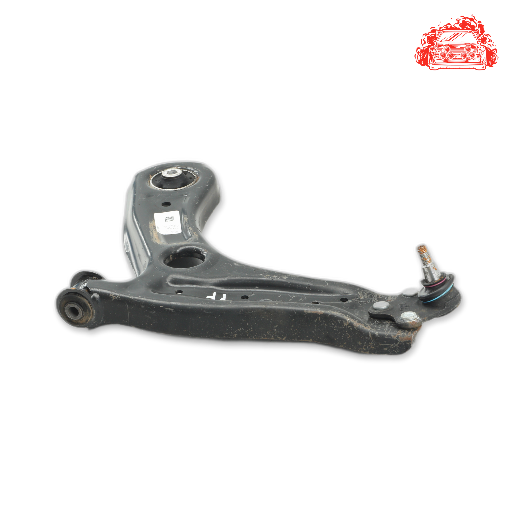 Used VOLKSWAGEN Polo comfortline Passenger Side Front Lower Control Arm - OEM Part 6R0407151