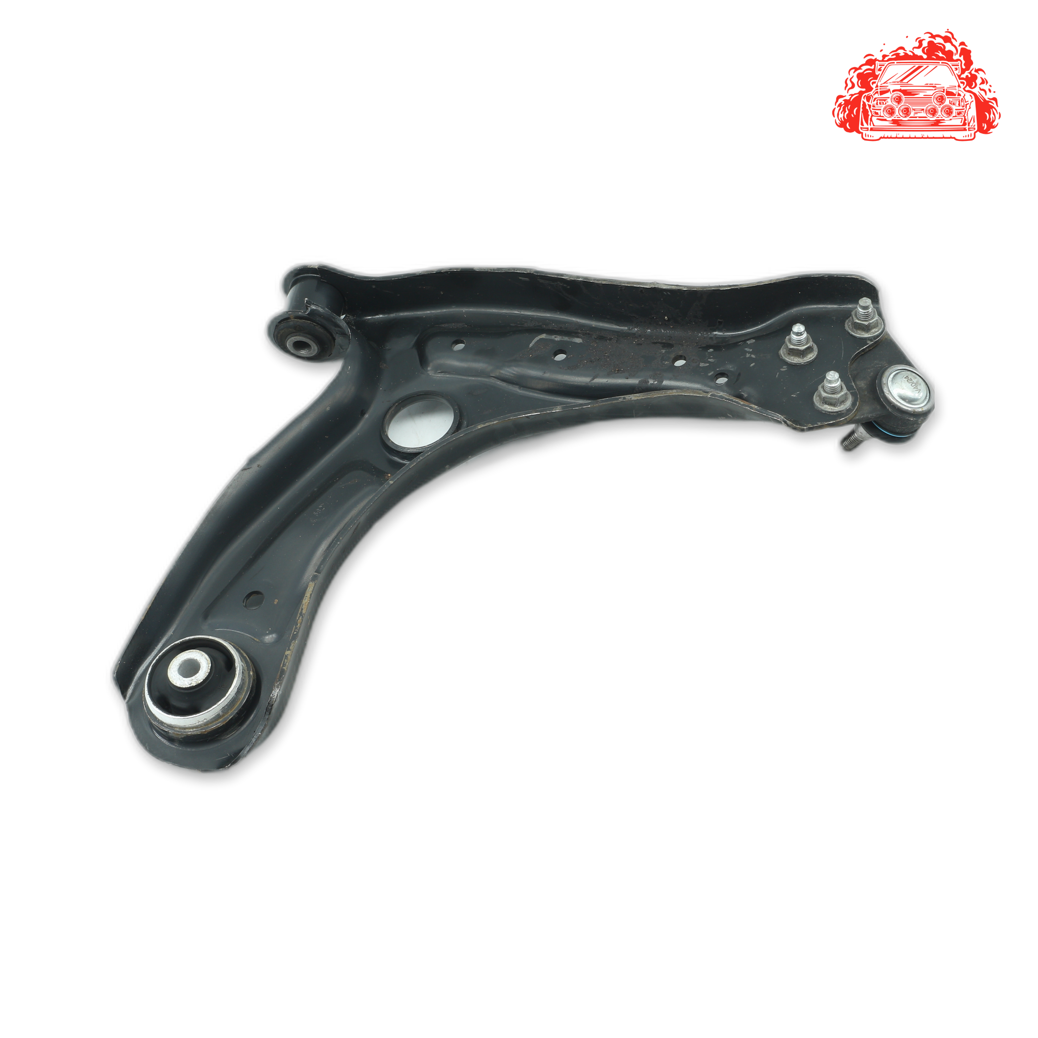 Used VOLKSWAGEN Polo comfortline Passenger Side Front Lower Control Arm - OEM Part 6R0407151
