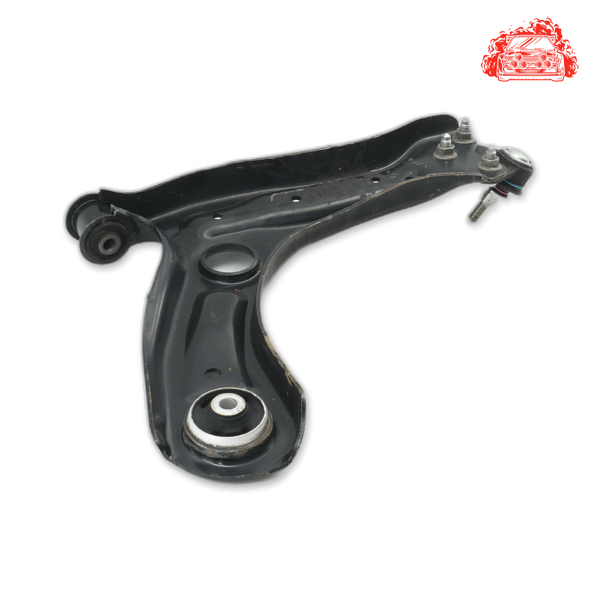 Used VOLKSWAGEN Polo comfortline Passenger Side Front Lower Control Arm - OEM Part 6R0407151