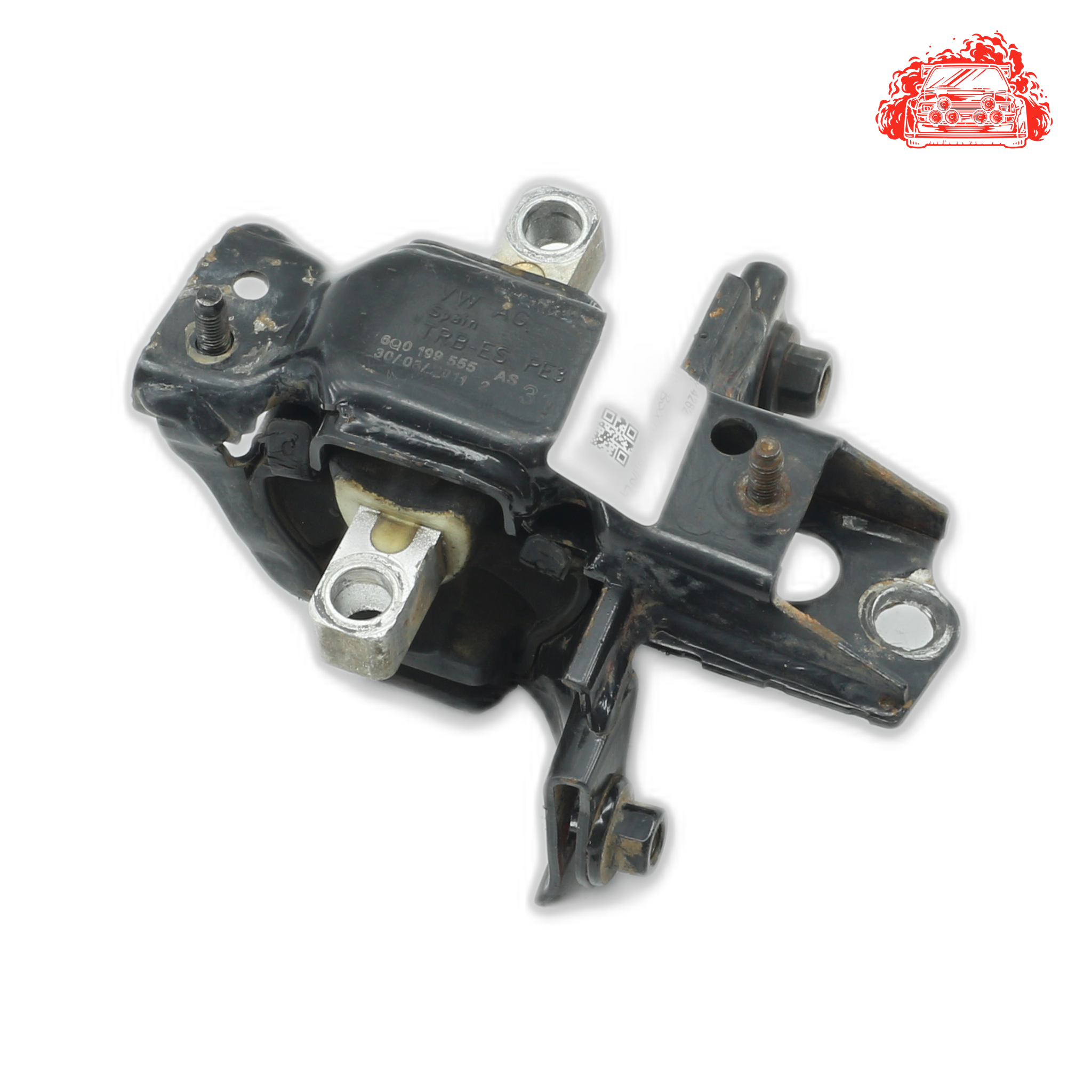 Used VW Polo Comfortline Passenger Side Gearbox Mounting - OEM Part 6Q0199555